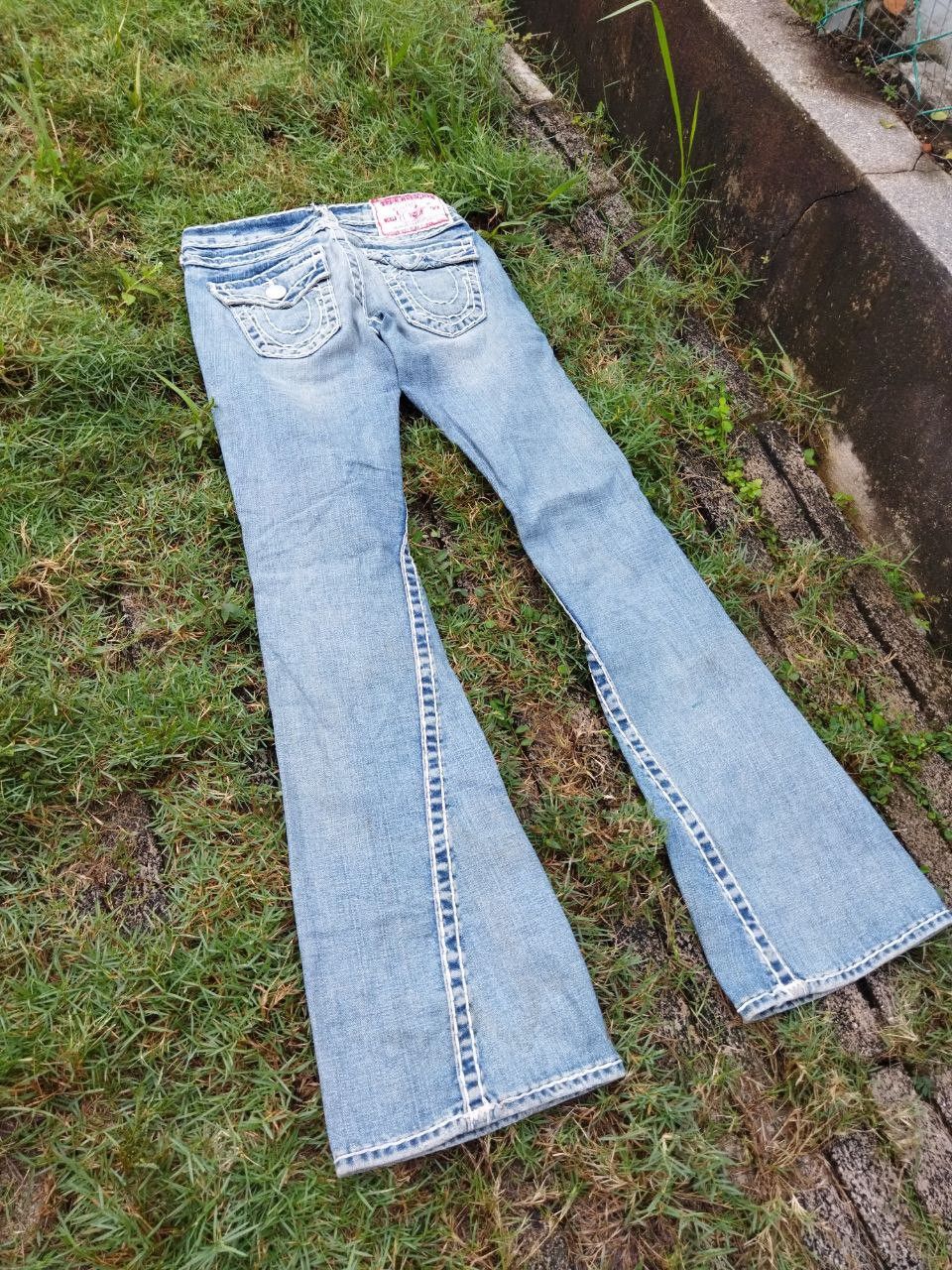 True Religion Vintage True Religion Joey Super T Jeans Size 25" / US 0 / IT 36 - 3 Thumbnail