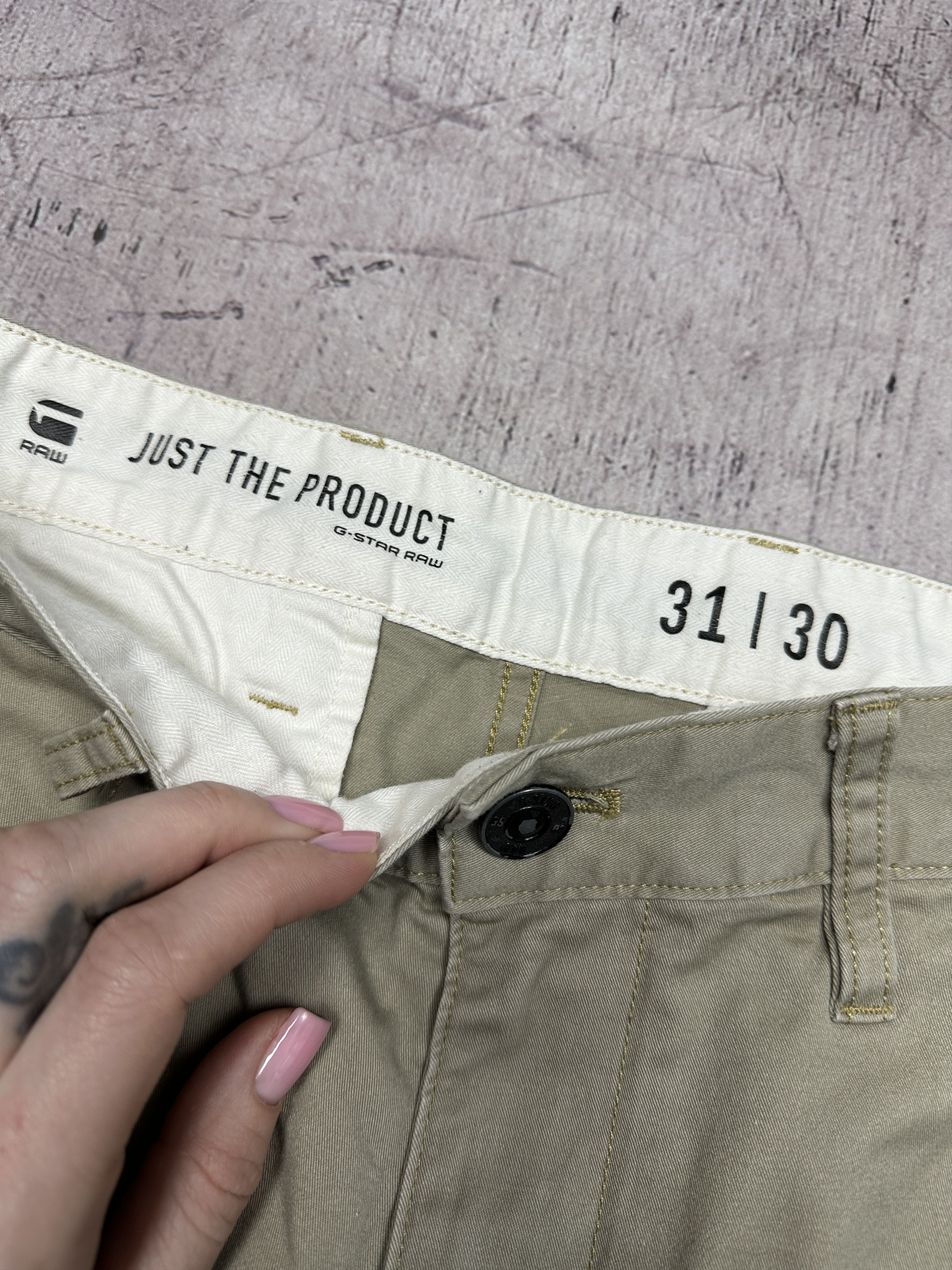 G-Star G Star Raw Mens Bronson Slim Chino Pants Size US 31 - 3 Thumbnail
