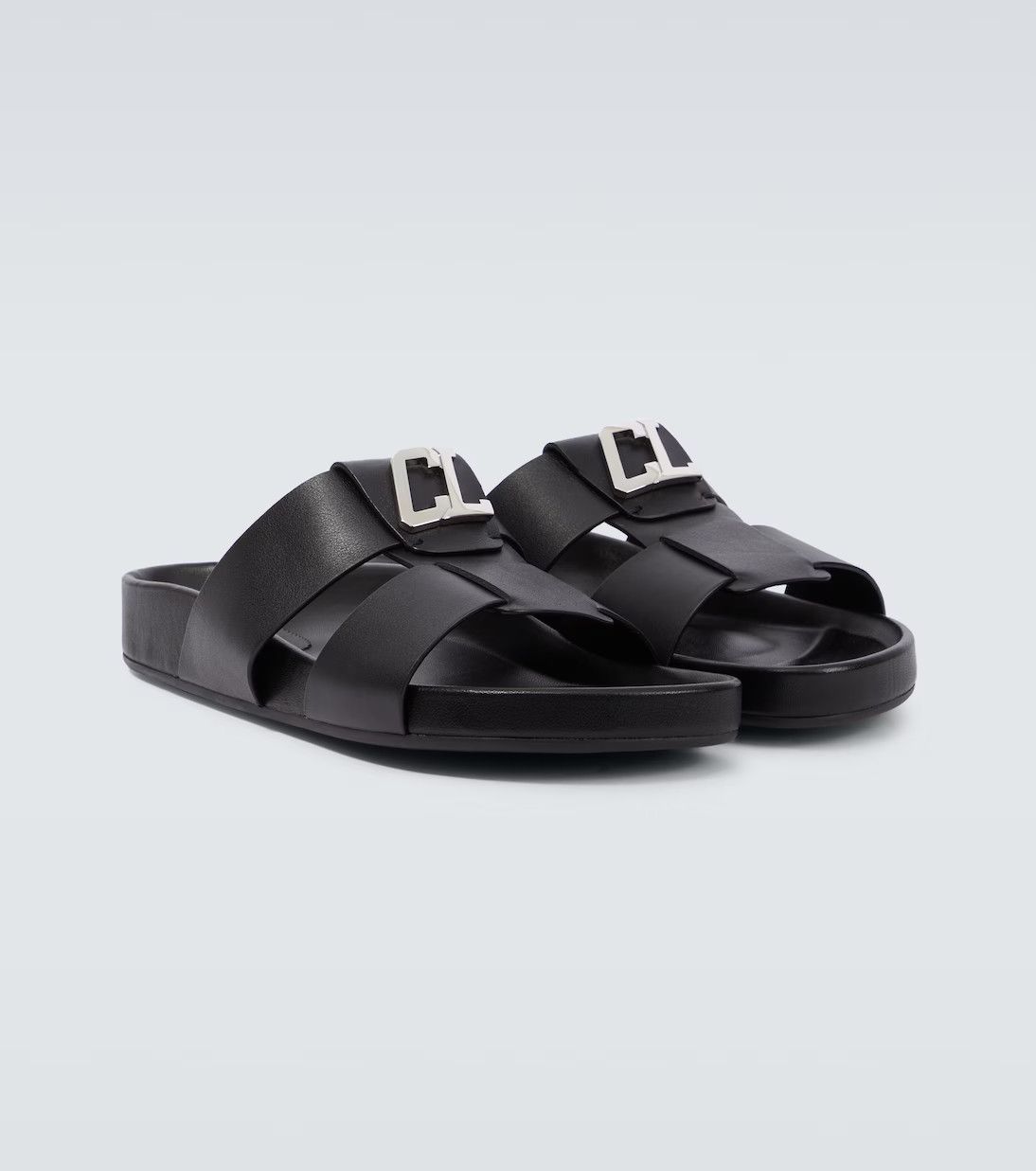 Christian Louboutin o1bcso1str1024 Dhabubizz Flat in Black Size US 10 / EU 43 - 2 Thumbnail