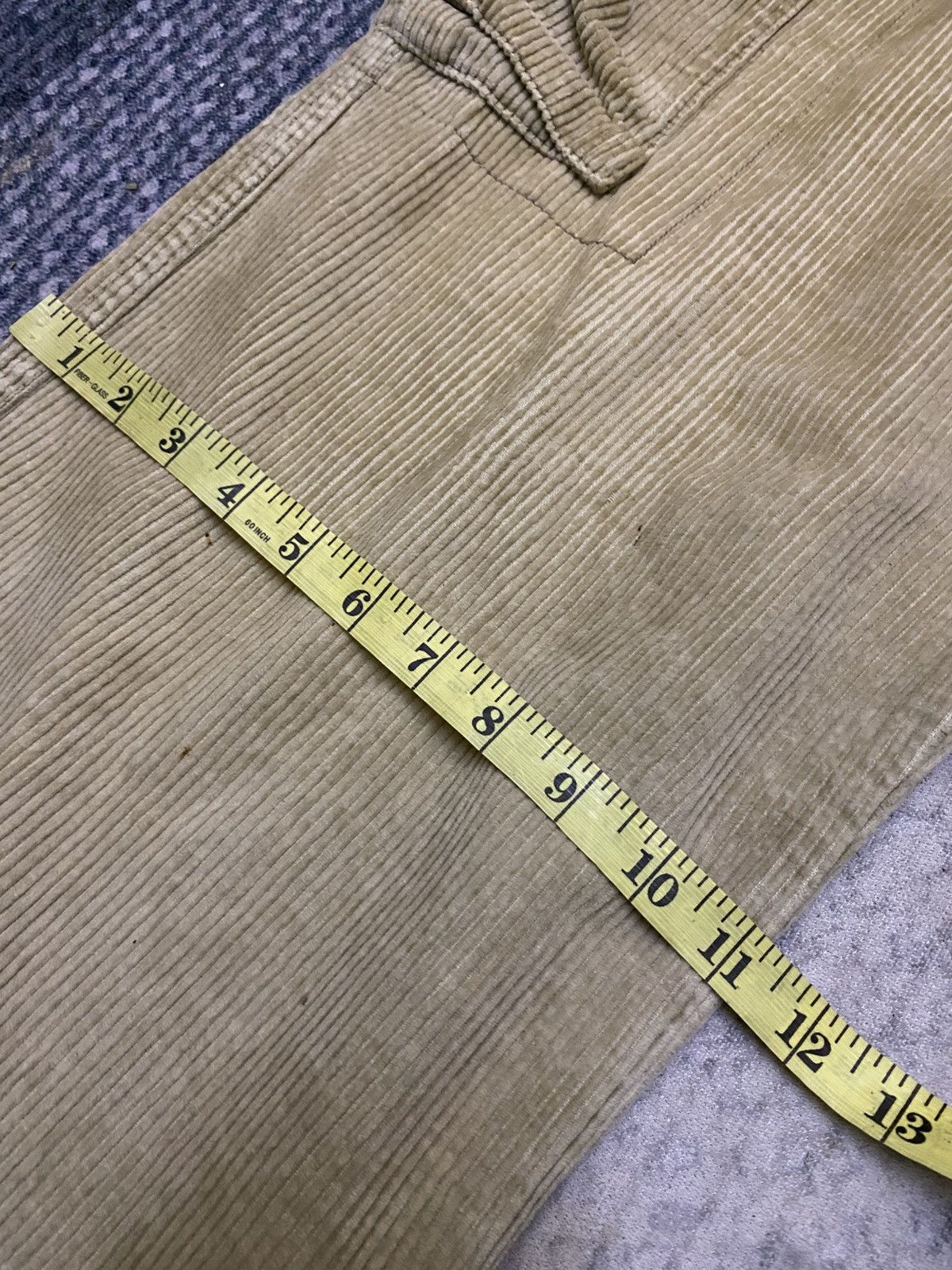 Johnbull JOHNBULL RIPPED FLARED CARGO CORDUROY PANT Size US 33 - 16 Thumbnail