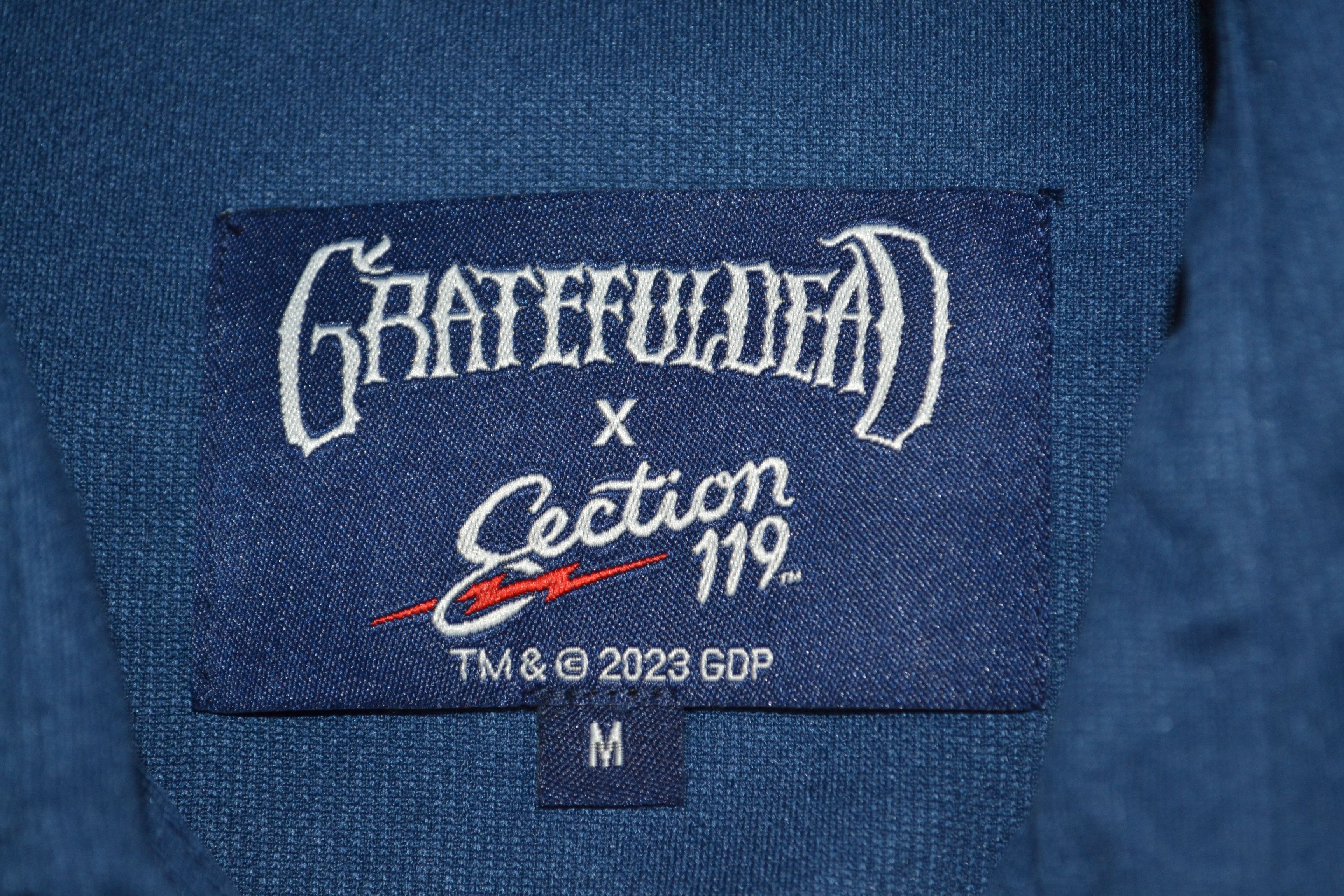 Grateful Dead Section 119 Grateful Dead Navy Blue Shirt M Size US M / EU 48-50 / 2 - 5 Thumbnail