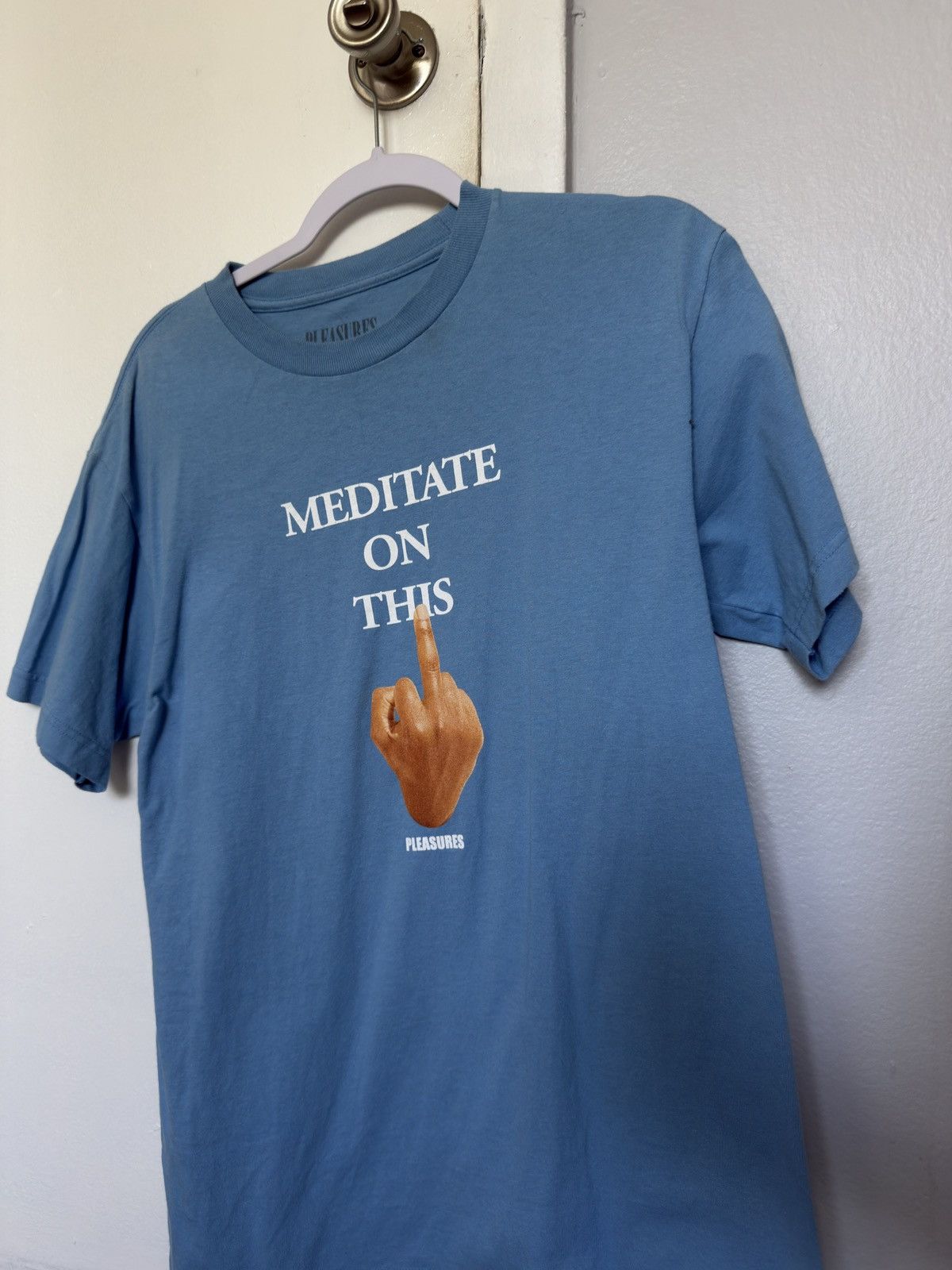 Pleasures Pleasures Meditate on This Tee Size US M / EU 48-50 / 2 - 1 Thumbnail