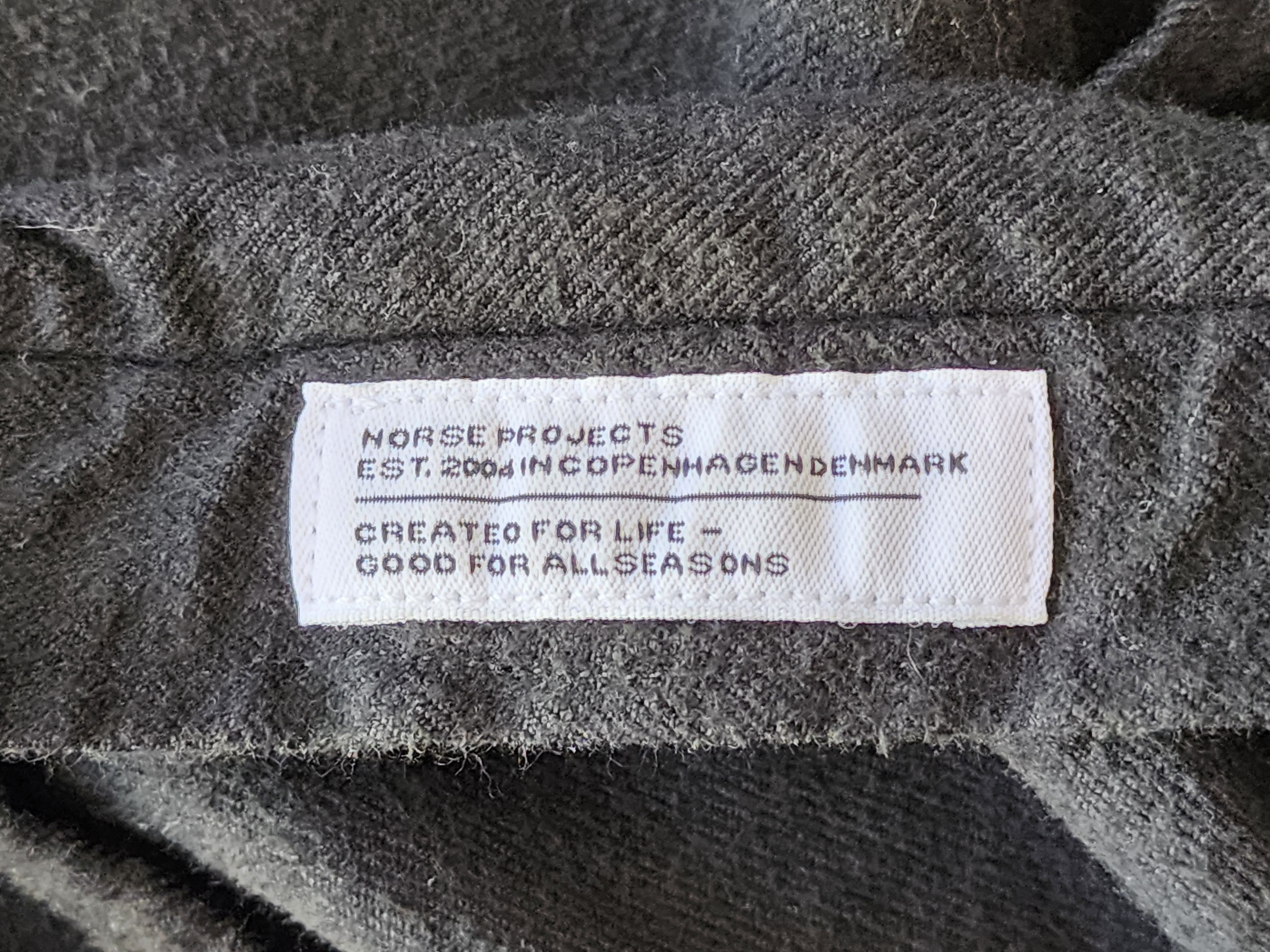 Norse Projects Green Flannel Shirt Size US S / EU 44-46 / 1 - 3 Thumbnail
