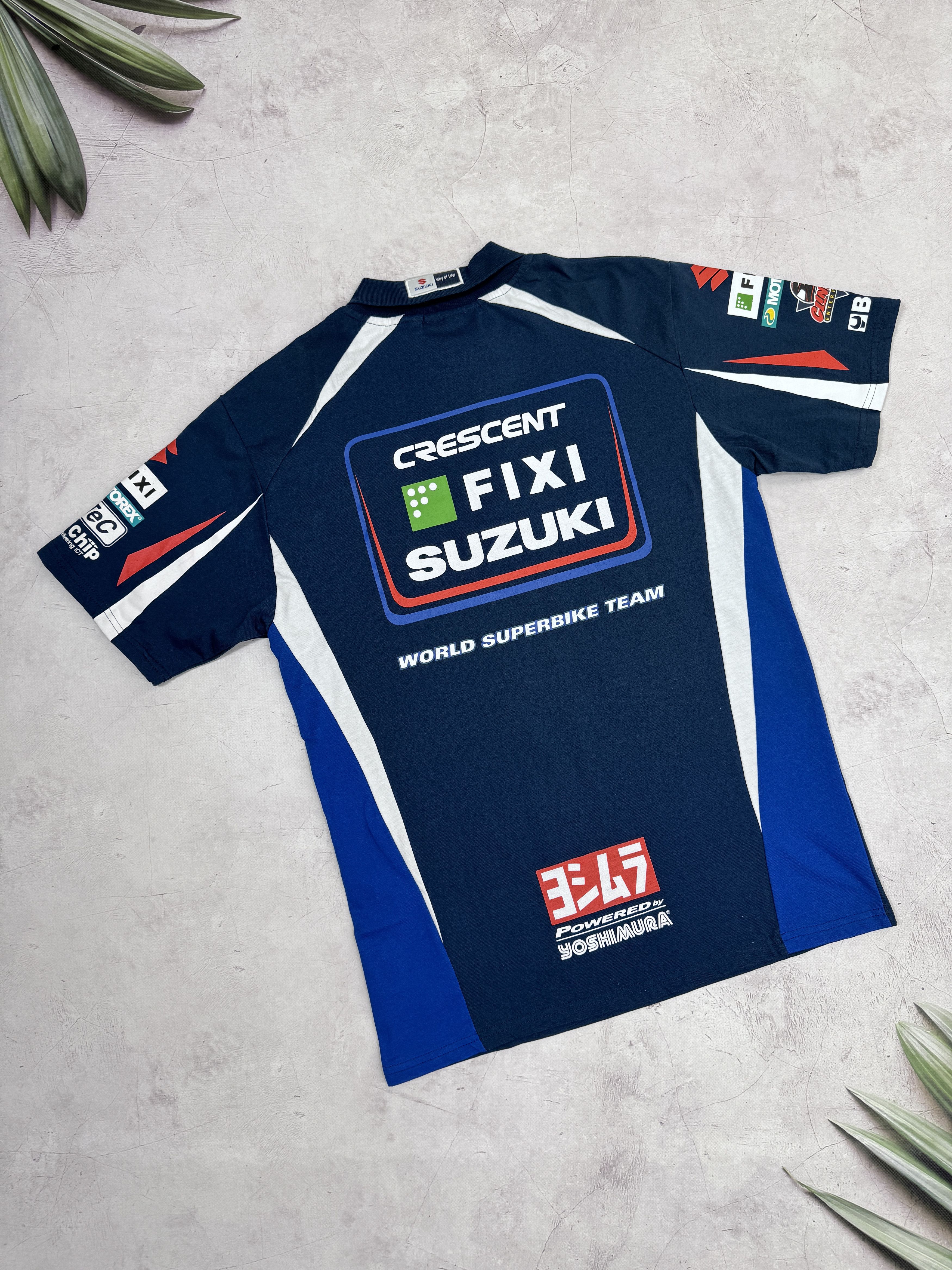Other Crescent Fixi Suzuki World Superbike Team Polo T-Shirt Size US S / EU 44-46 / 1 - 1 Thumbnail