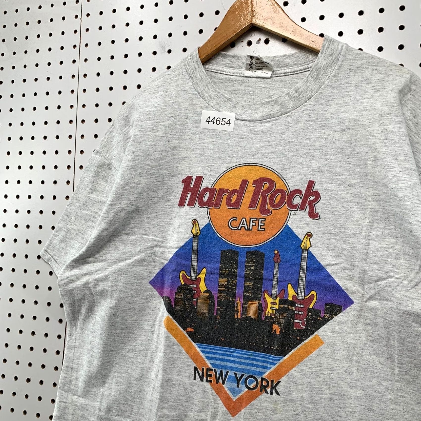 Hard Rock Cafe Vintage Hard Rock Cafe Shirt Mens XL New York Gray Single Stitch 90s Size US XL / EU 56 / 4 - 4 Thumbnail