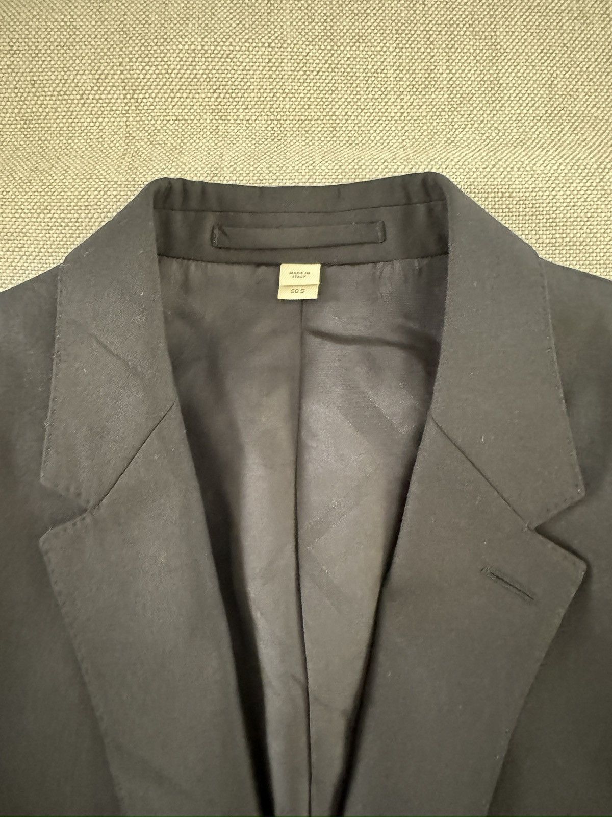 Burberry Burberry Made in Italy Black Single Breasted Wool Jacket 40S Size 40S - 10 Thumbnail