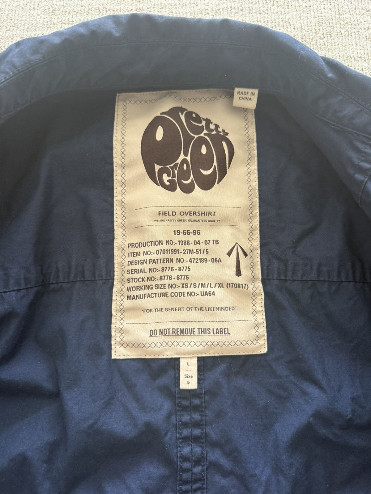 Pretty Green Pretty Green Field Overshirt size L Size US L / EU 52-54 / 3 - 3 Thumbnail