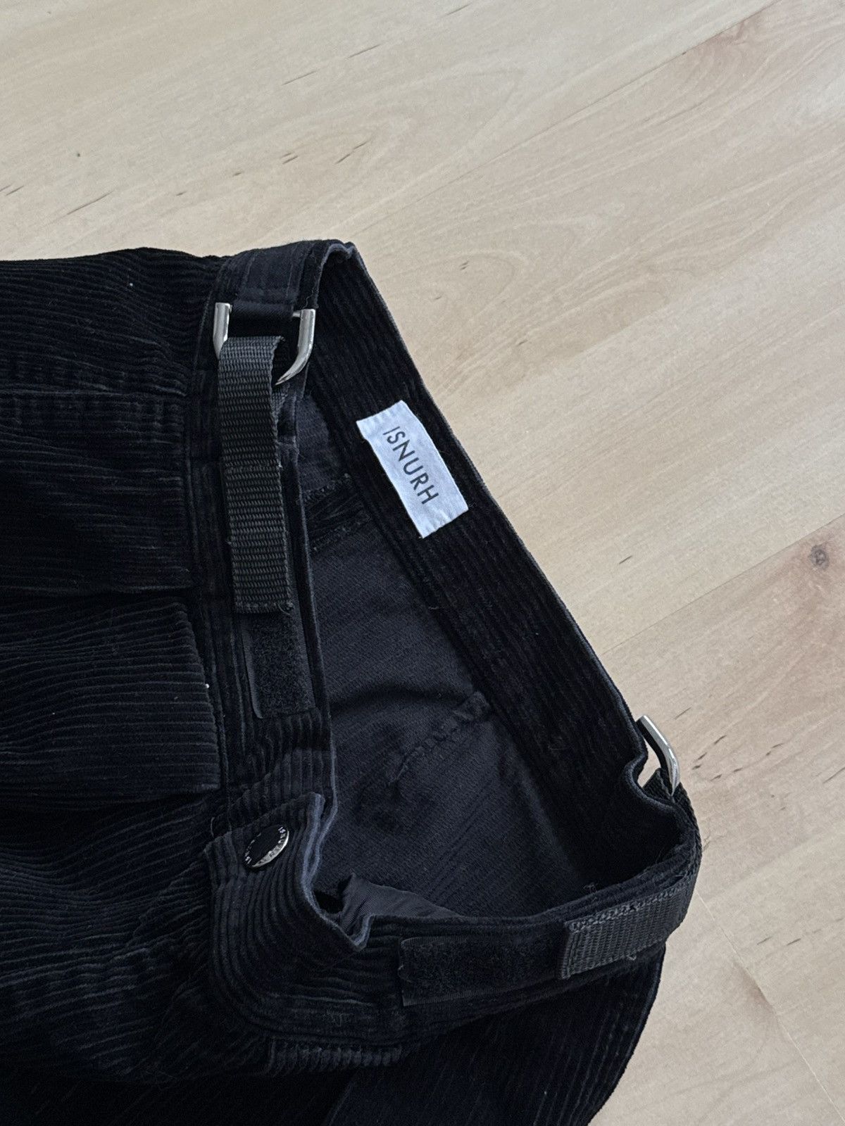 Japanese Brand ISNURH wool baggy trousers chino pants womens Size 26" / US 2 / IT 38 - 6 Thumbnail