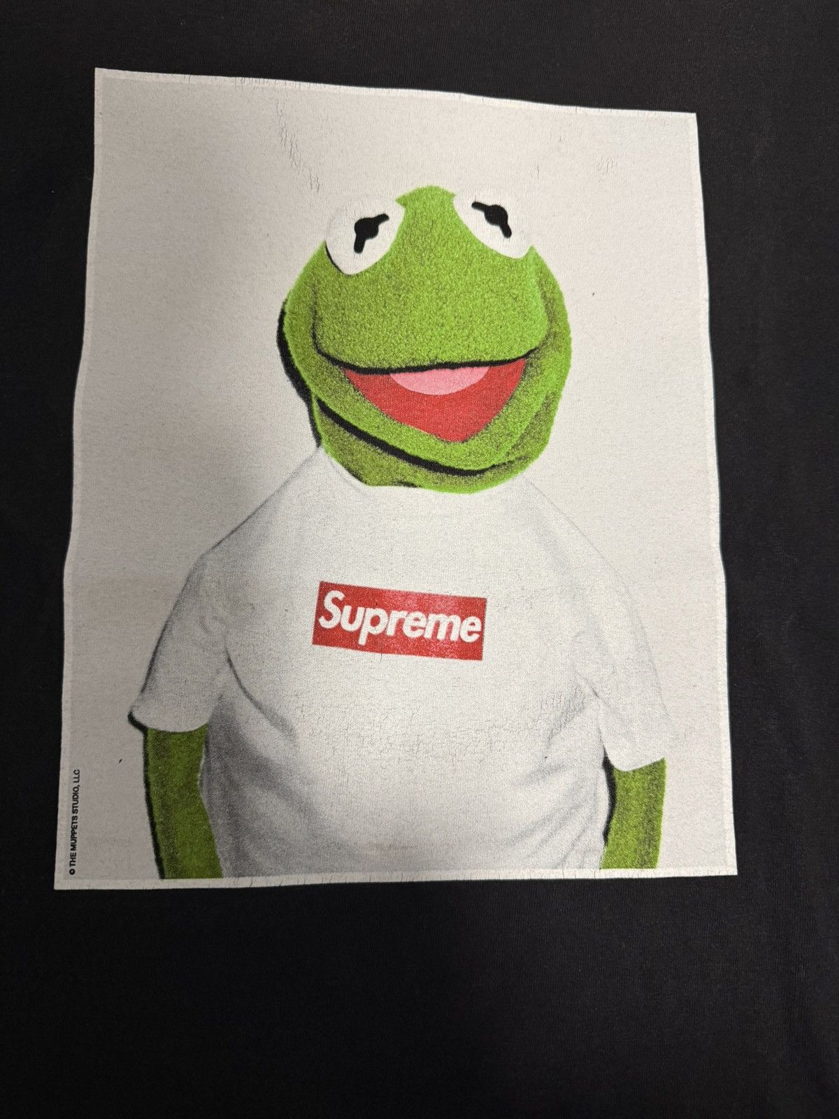 Supreme Supreme 08 kermit photo tee T-shirt black xl Size US XL / EU 56 / 4 - 6 Thumbnail