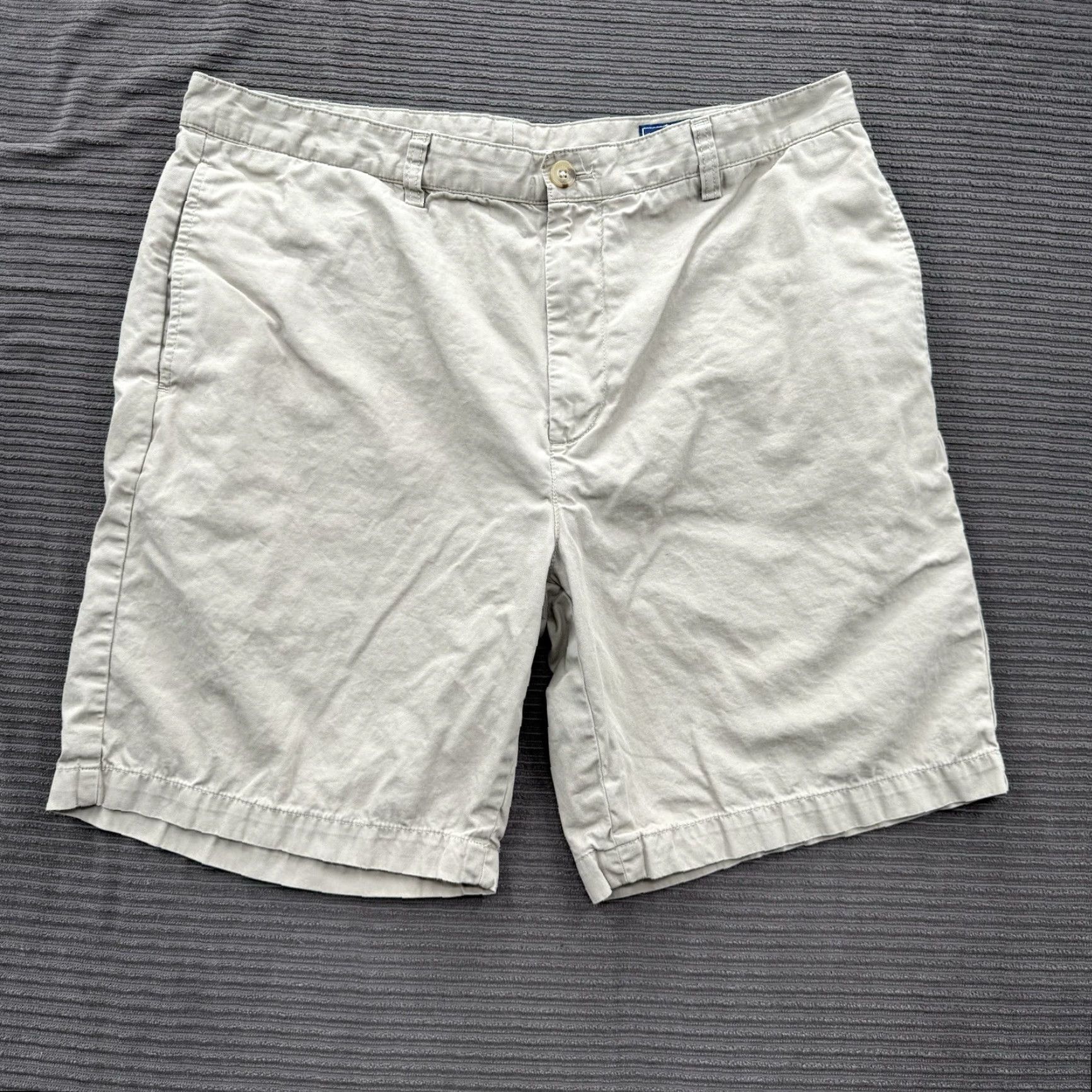 Vineyard Vines Vineyard Vines Chino Shorts Men 36 Brown Cotton Golf Outdoor Preppy Casual Vintage No Size US 36 / EU 52 - 2 Thumbnail