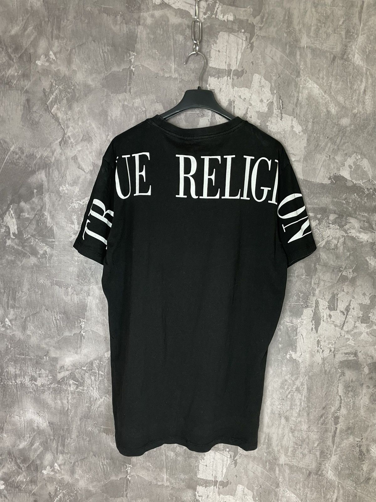 True Religion × Vintage VINTAGE TRUE RELIGION BIG LOGO T-SHIRT Y2K TEE Size US L / EU 52-54 / 3 - 1 Thumbnail