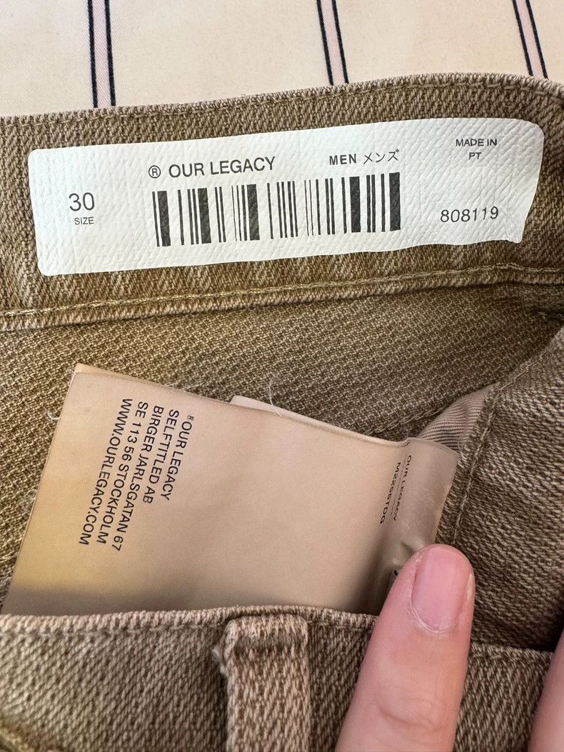 Our Legacy our legacy 25ss hay-coloured jeans Size US 30 / EU 46 - 4 Thumbnail