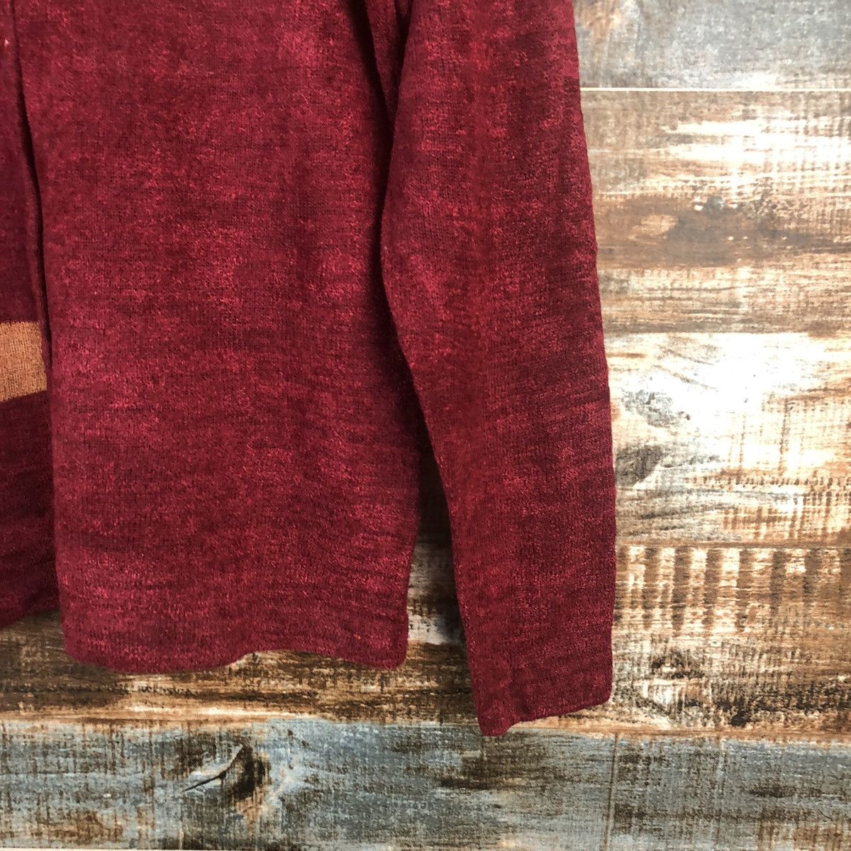 Homespun Knitwear Sun Giano Red vintage Knitwear #A2280 Size M / US 6-8 / IT 42-44 - 8 Thumbnail
