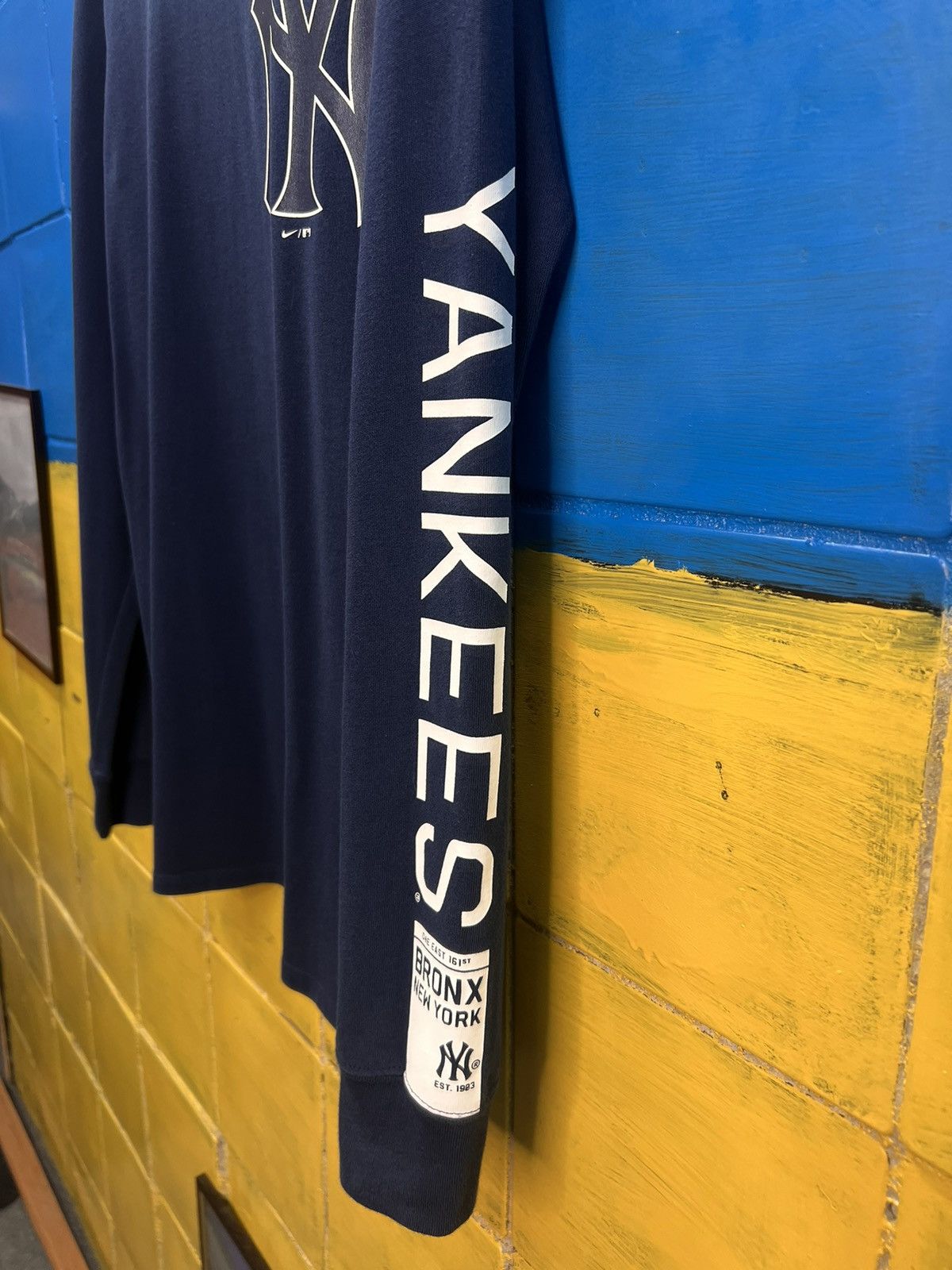 New York Yankees × Nike Nike New York Longsleeve T-Shirt Size US S / EU 44-46 / 1 - 3 Thumbnail