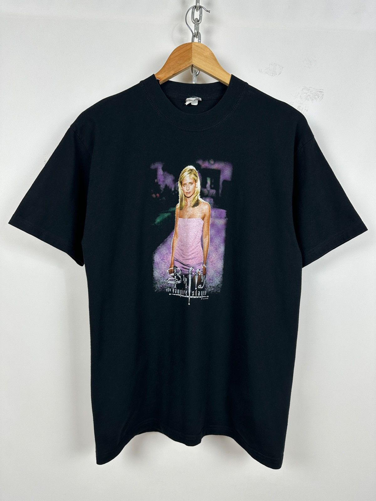 Vintage 1999 Vintage Buffy The Vampire Slayer Movie T-Shirt Size US M / EU 48-50 / 2 - 1 Thumbnail