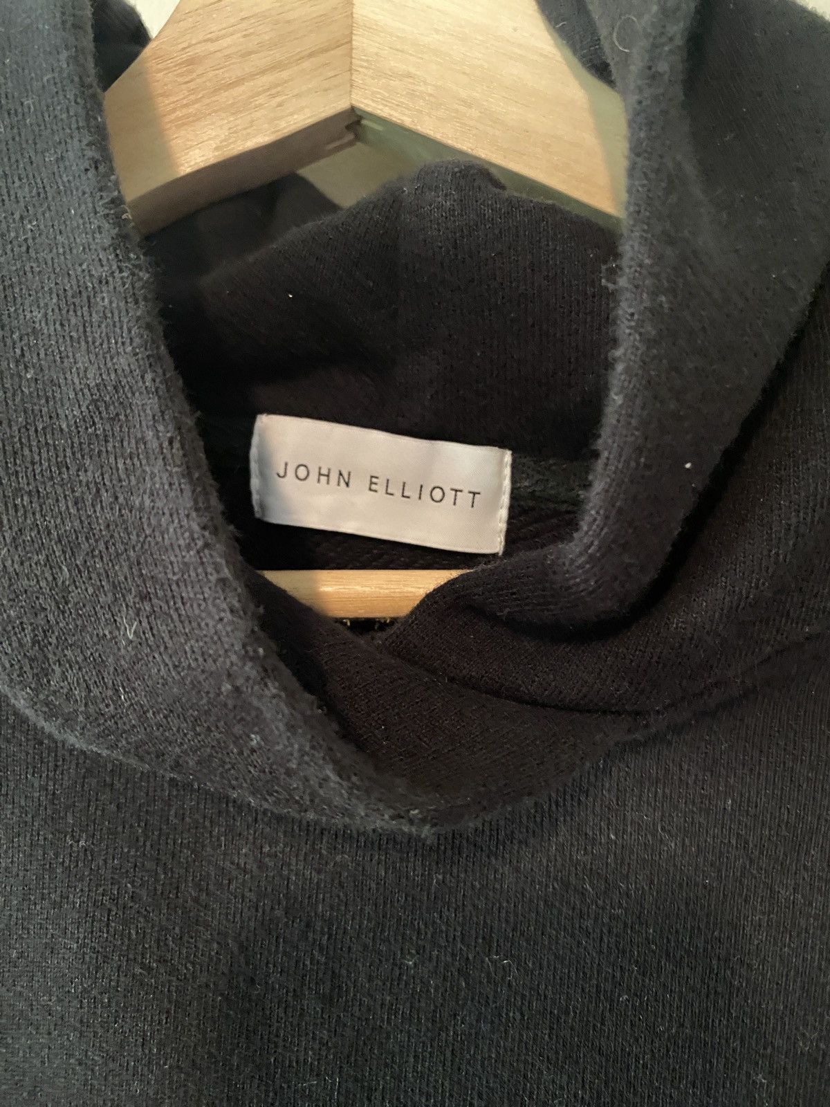 John Elliott John Elliott Black Villain Hoodie Size US S / EU 44-46 / 1 - 3 Thumbnail