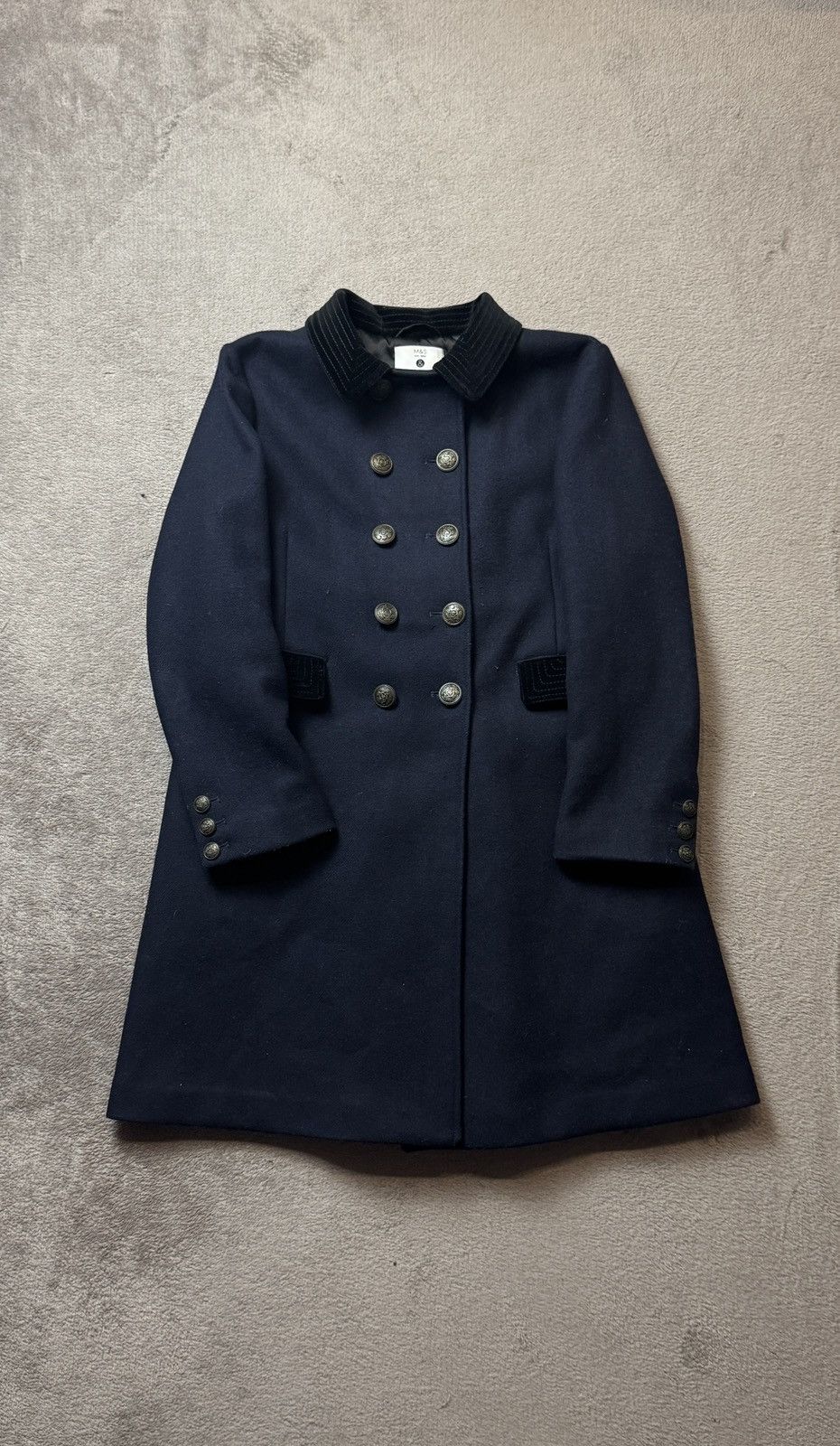 Alexa Chung 00s Napoleon Japan Balmain PPFM Style Alexa Chung Wool Coat Size M / US 6-8 / IT 42-44 - 1 Thumbnail