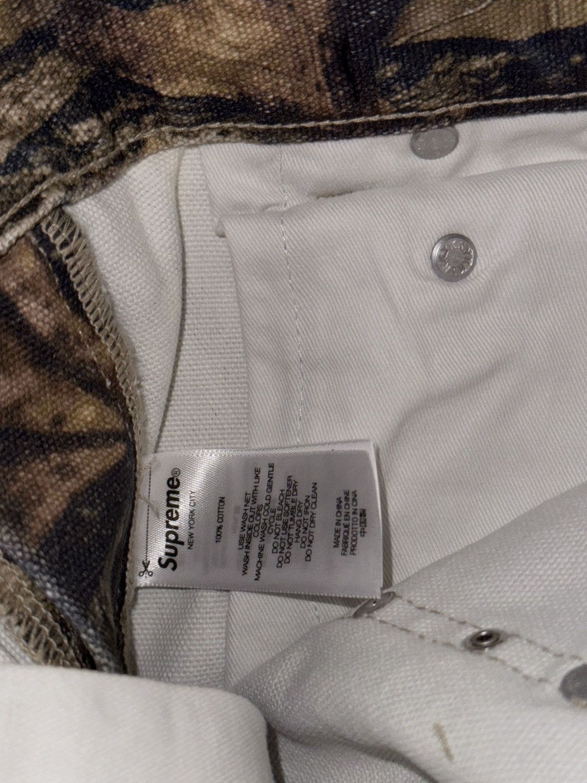 B.B. Simon × Supreme Supreme b. b. Simon Studded Double Knee Painter Pant Size US 30 / EU 46 - 5 Thumbnail
