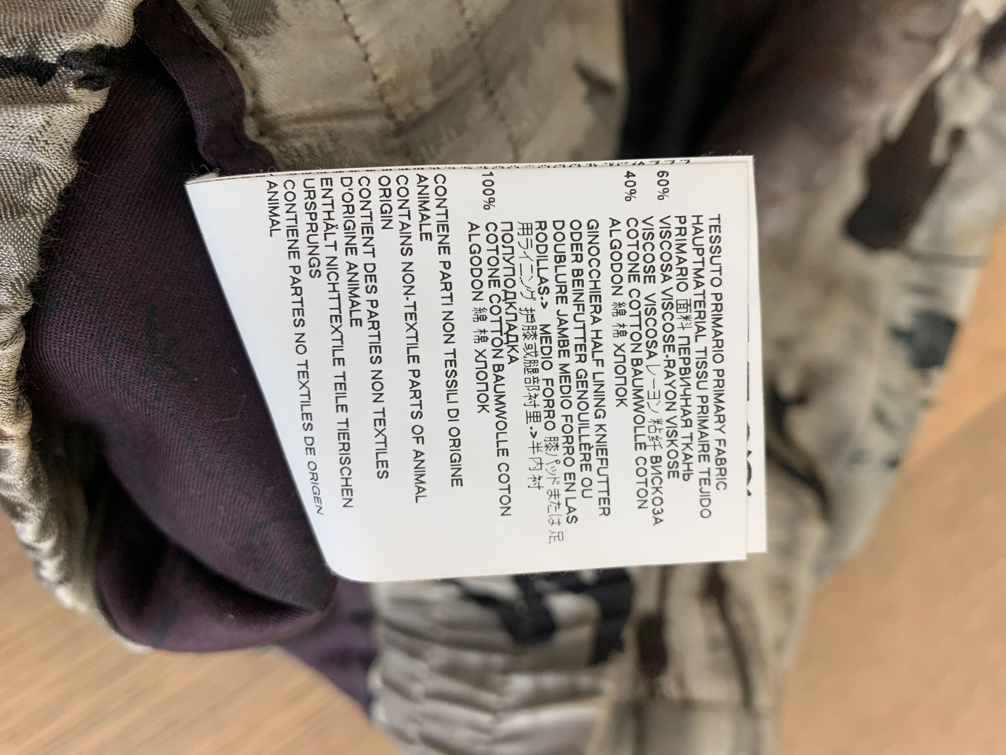 Vivienne Westwood Brand New 2019 Brand New Silk Chinese Pants - Insane Print Size 30" / US 8 / IT 44 - 6 Thumbnail