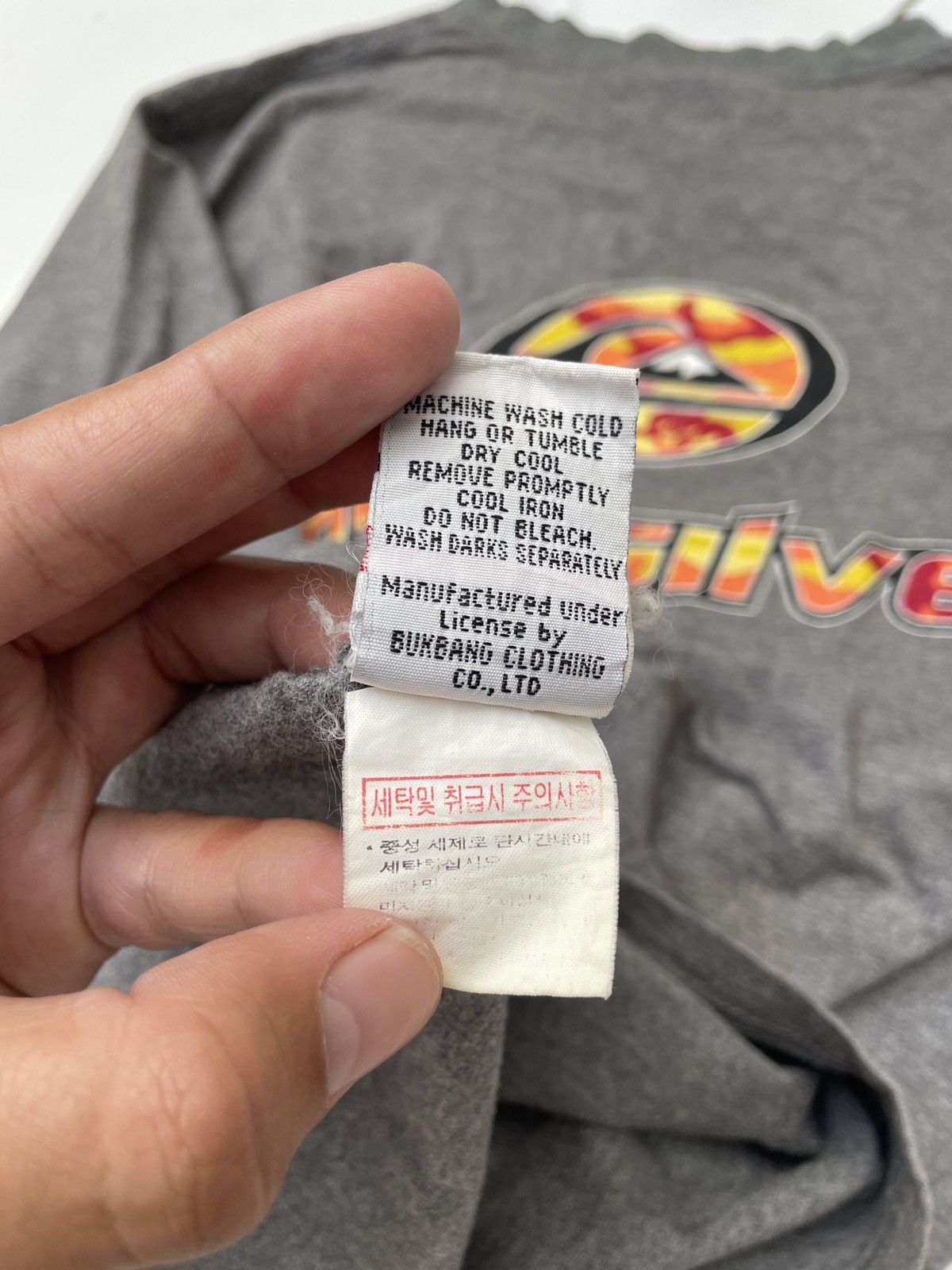 Quiksilver × Vintage Vintage Short sleeve Quicksilver Size US L / EU 52-54 / 3 - 9 Thumbnail