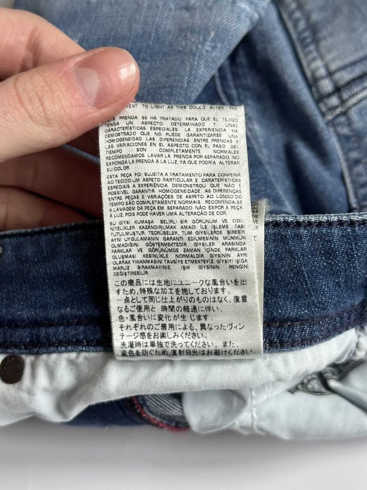 Diesel Vintage Y2K Diesel Larkee Faded Denim Jeans Size W29 L32 Size US 29 - 17 Thumbnail
