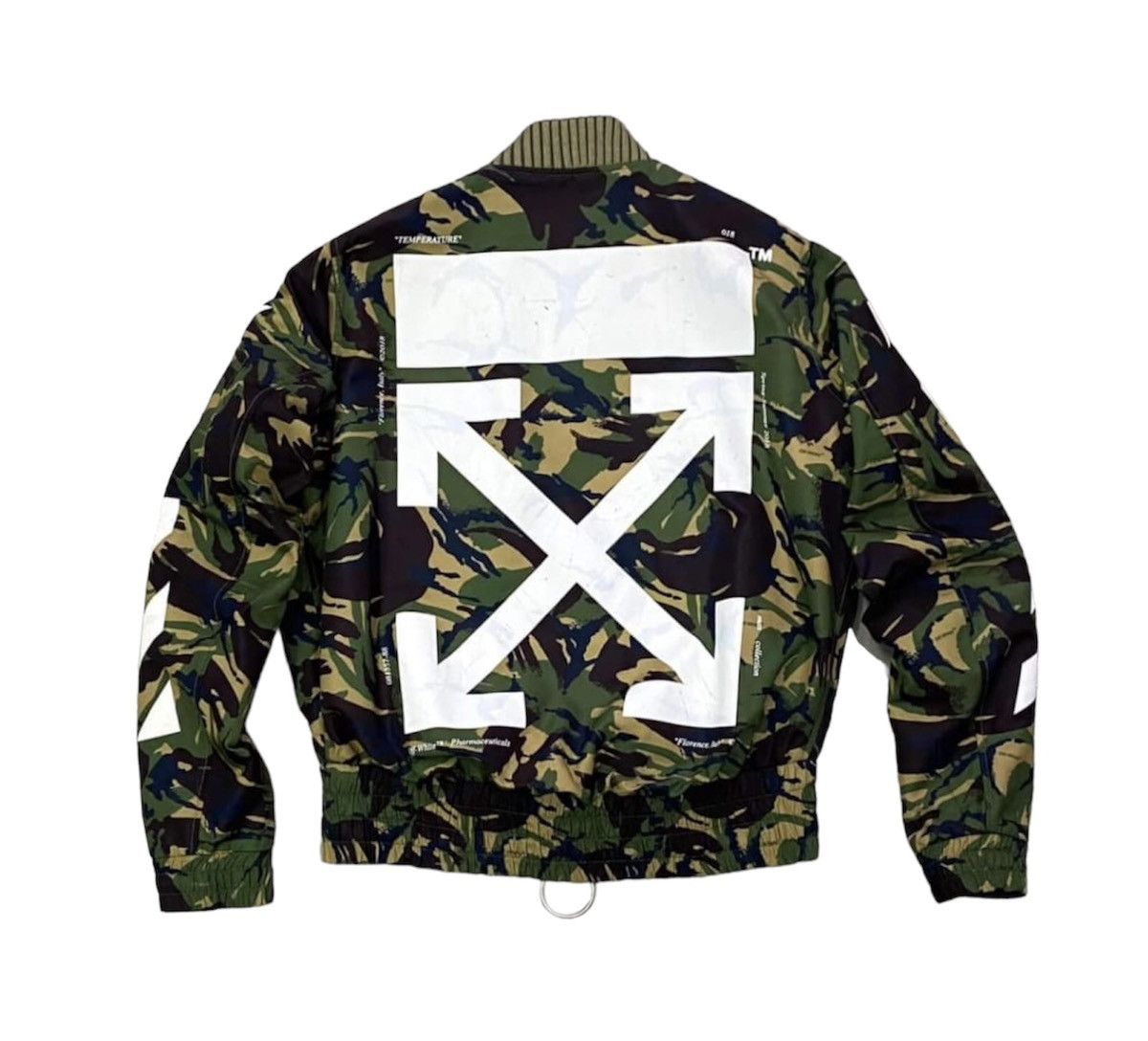 Off-White Off White Arrow Camo Polyamide Jacket 2018 Super Rare Size US XL / EU 56 / 4 - 1 Thumbnail