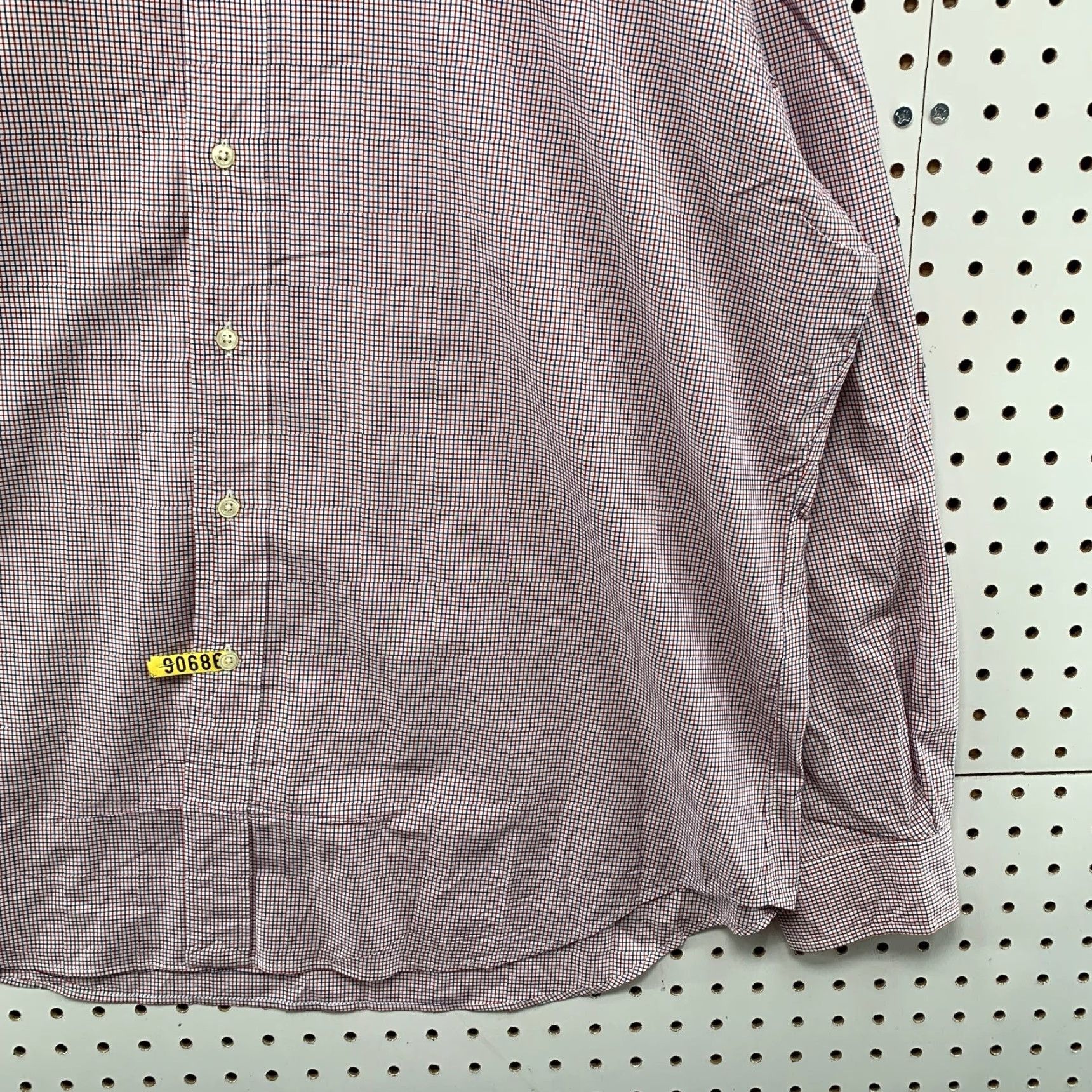 Ralph Lauren Ralph Lauren Button Shirt Mens XL Red White Check Classic Fit Long Sleeve Shirt Size US XL / EU 56 / 4 - 5 Thumbnail