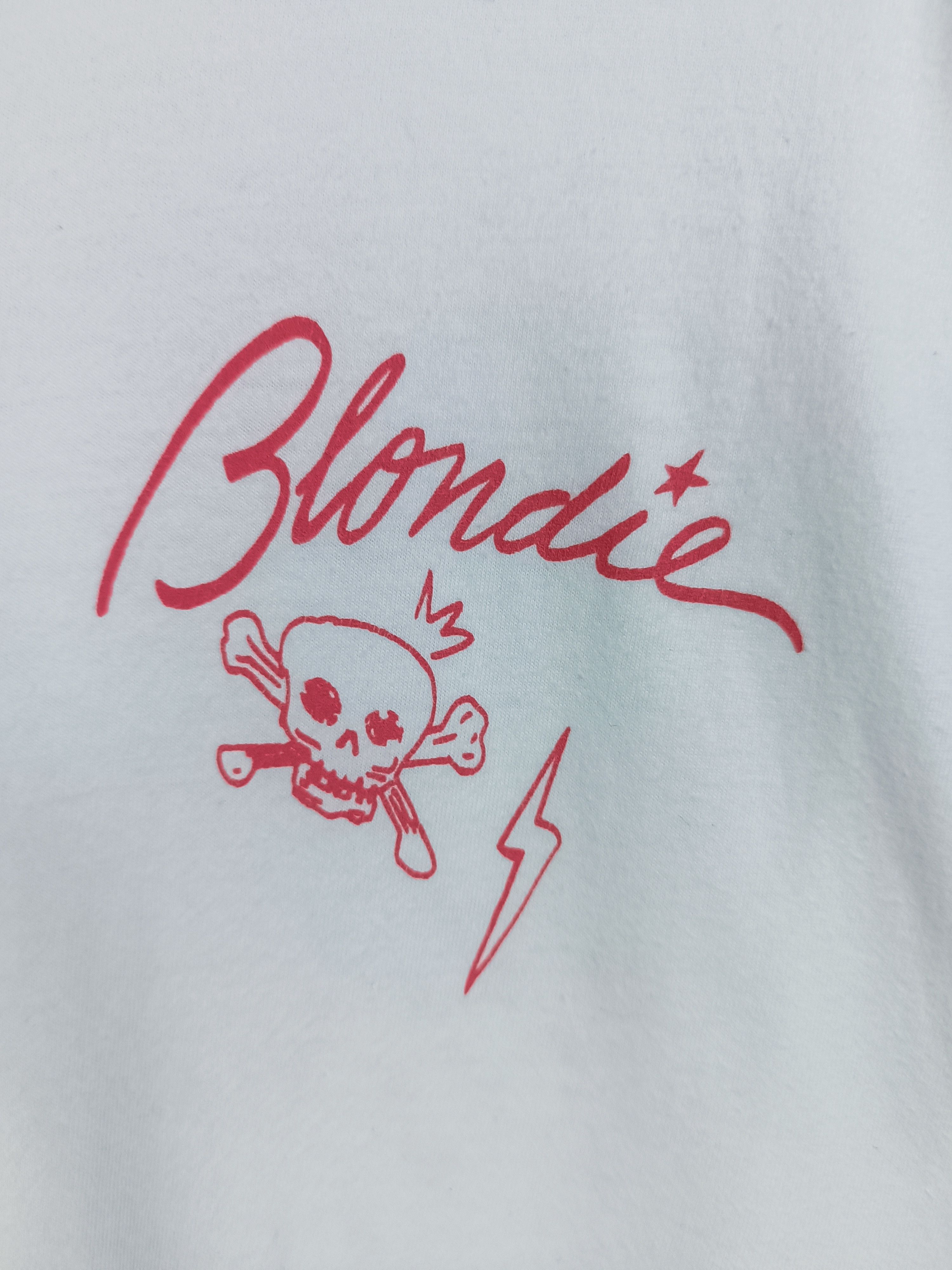 Band Tees VINTAGE BLONDIE DEBBIE HARRY VERY RARE TEE clash jett punk Size US L / EU 52-54 / 3 - 10 Thumbnail