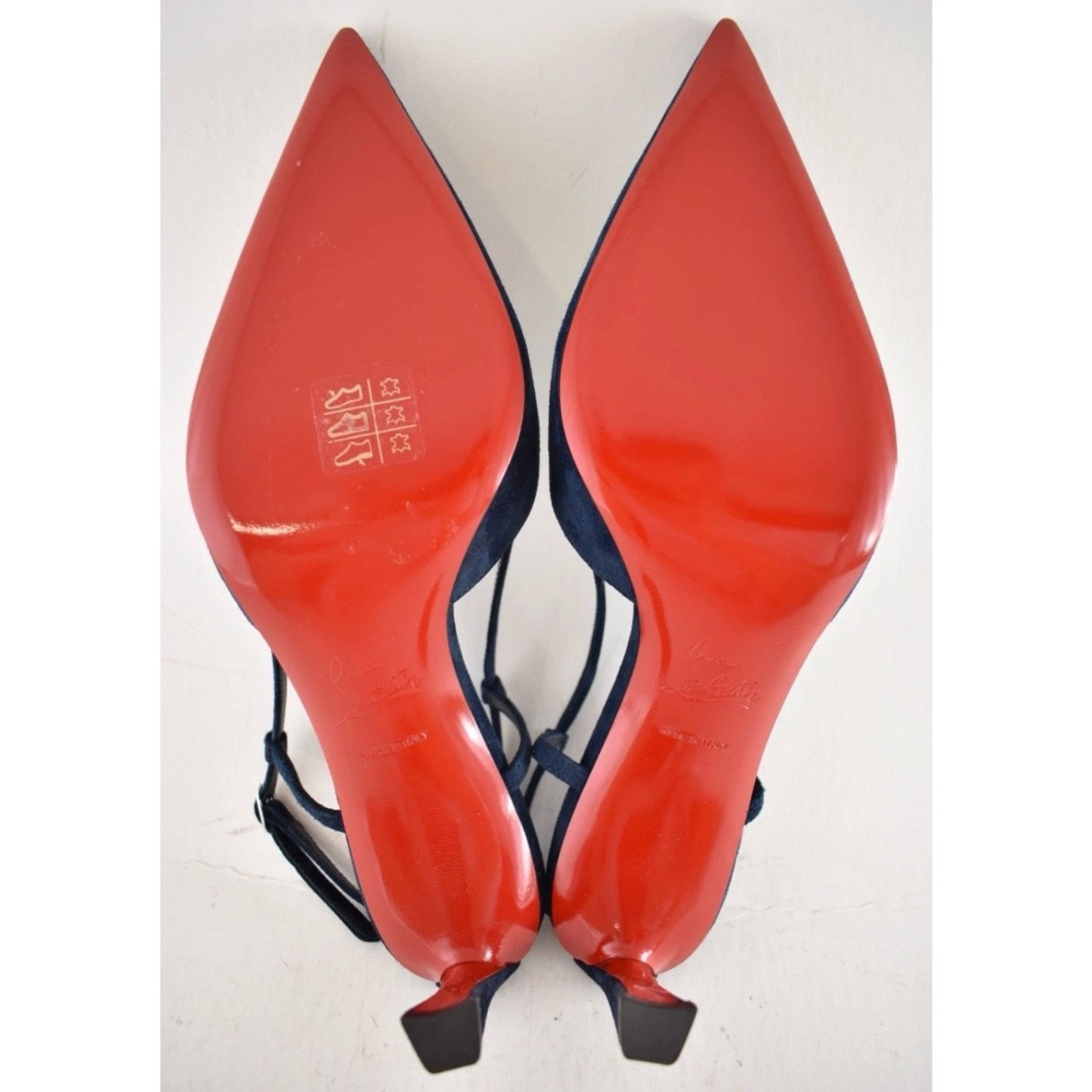 Christian Louboutin Christian Louboutin Condoroline 55 Marine Blue Pump 35.5 Size US 5.5 / IT 35.5 - 14 Thumbnail