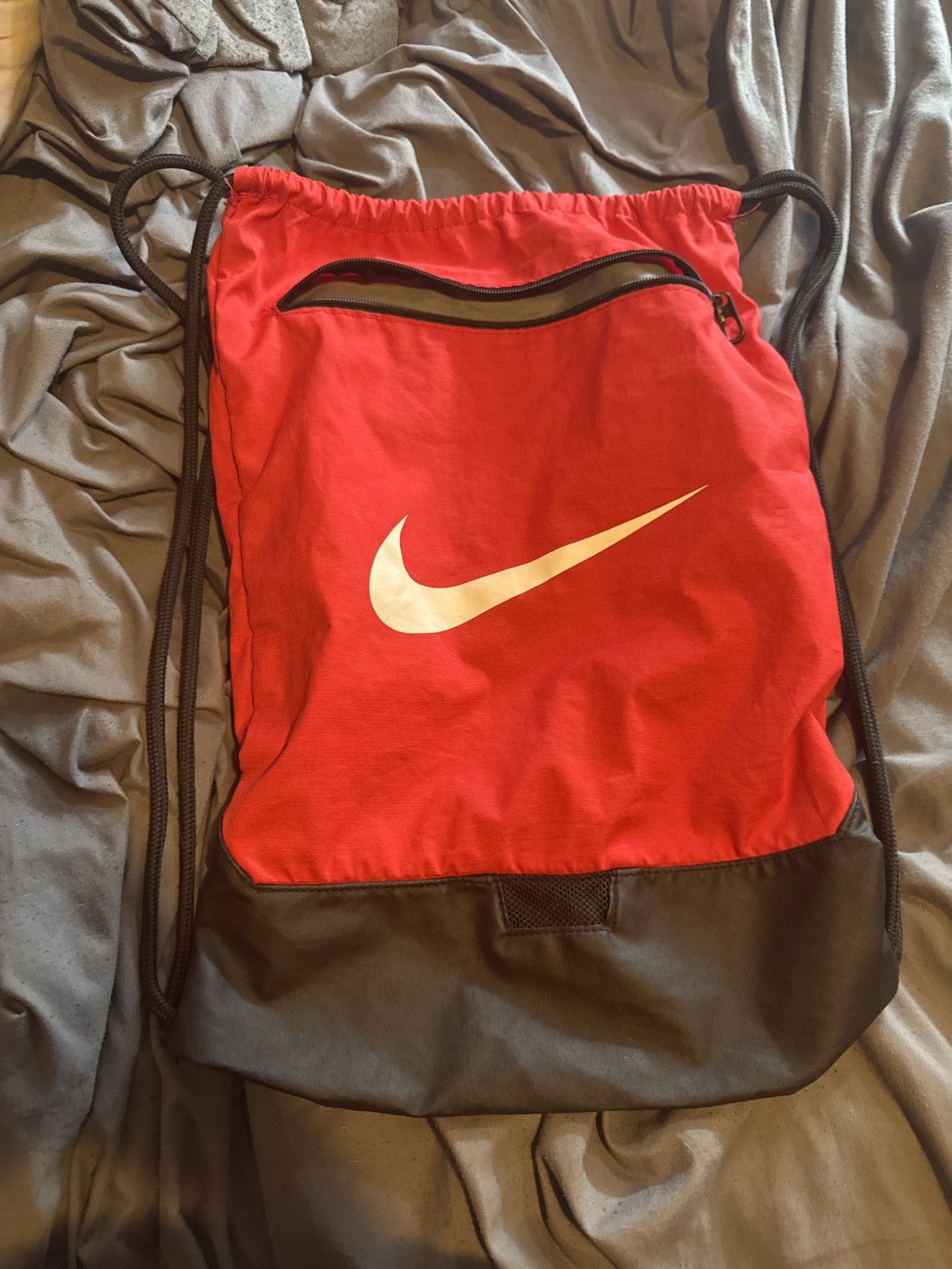Nike Red Nike Drawstring bag Size 30 - 1 Thumbnail