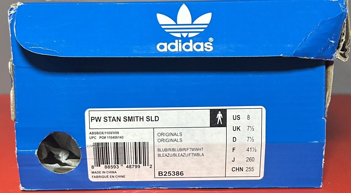 Adidas × Pharrell Size 8 - Adidas Pharrell Williams x Stan Smith Blue Size US 8 / EU 41 - 8 Thumbnail