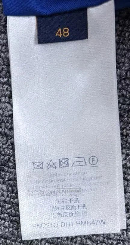 Louis Vuitton Blue Quilted Hooded Jacket . Size US M / EU 48-50 / 2 - 8 Thumbnail