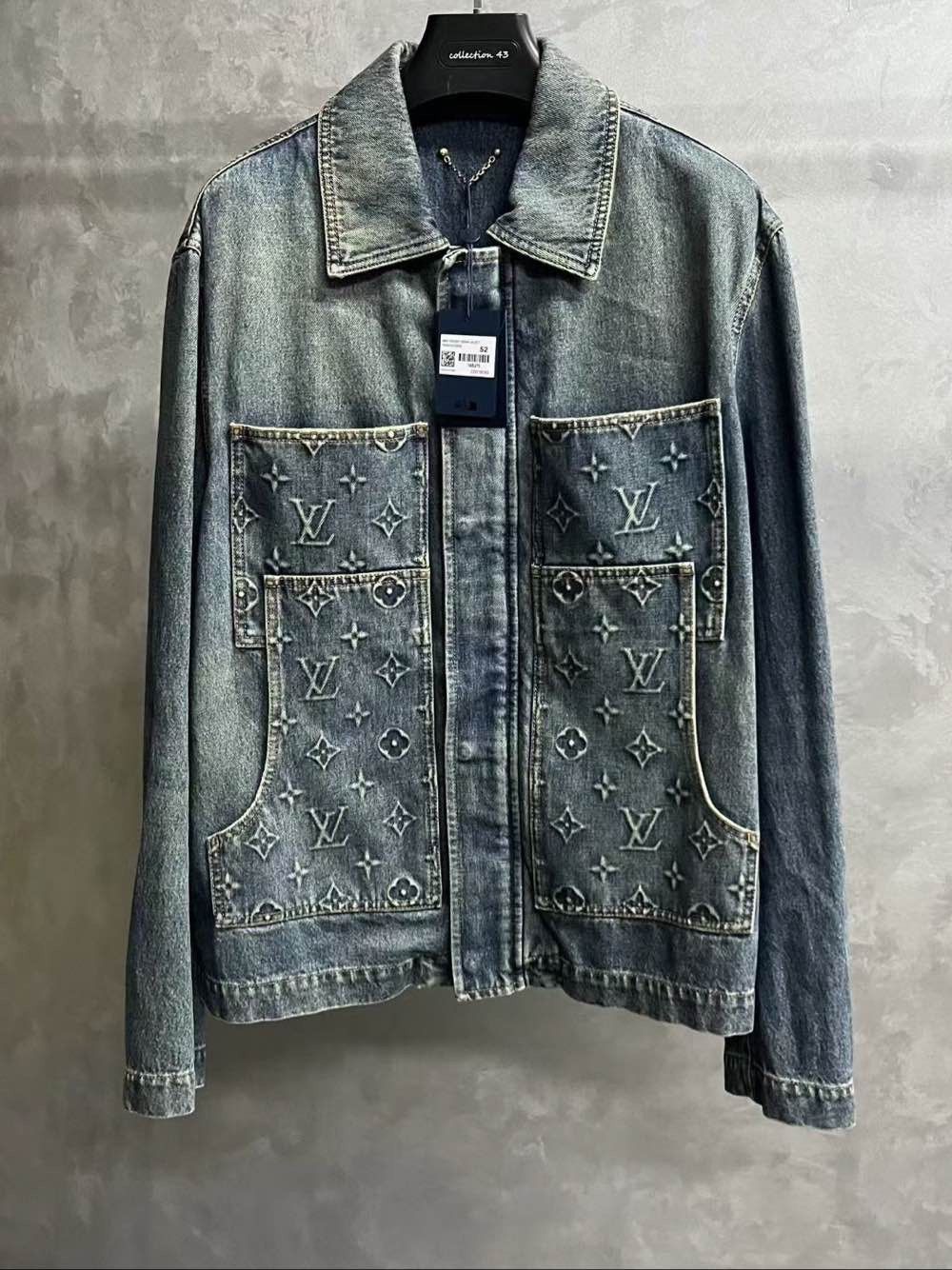 Louis Vuitton Louis Vuitton Monogram Denim Jacket Size L Size US L / EU 52-54 / 3 - 1 Thumbnail