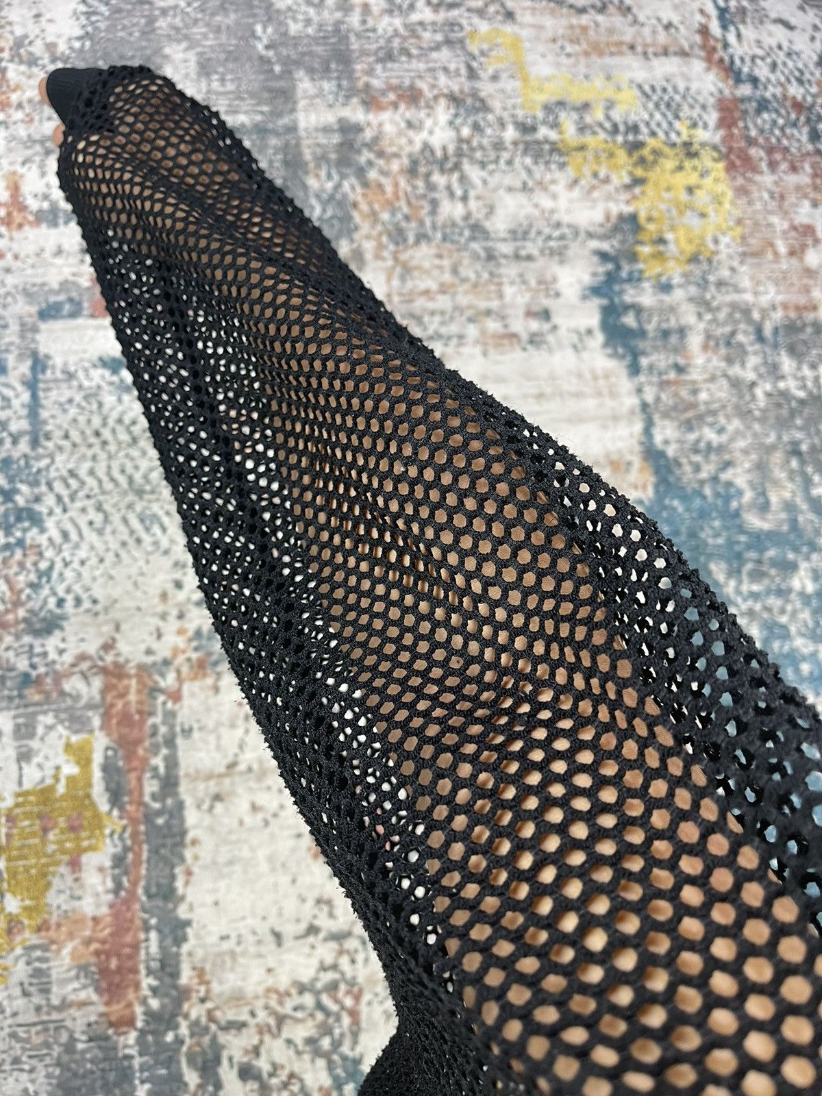 GRLFRND HYPE🔥 GRL Fish Net Black Zipper Hoodies Size L / US 10 / IT 46 - 5 Thumbnail