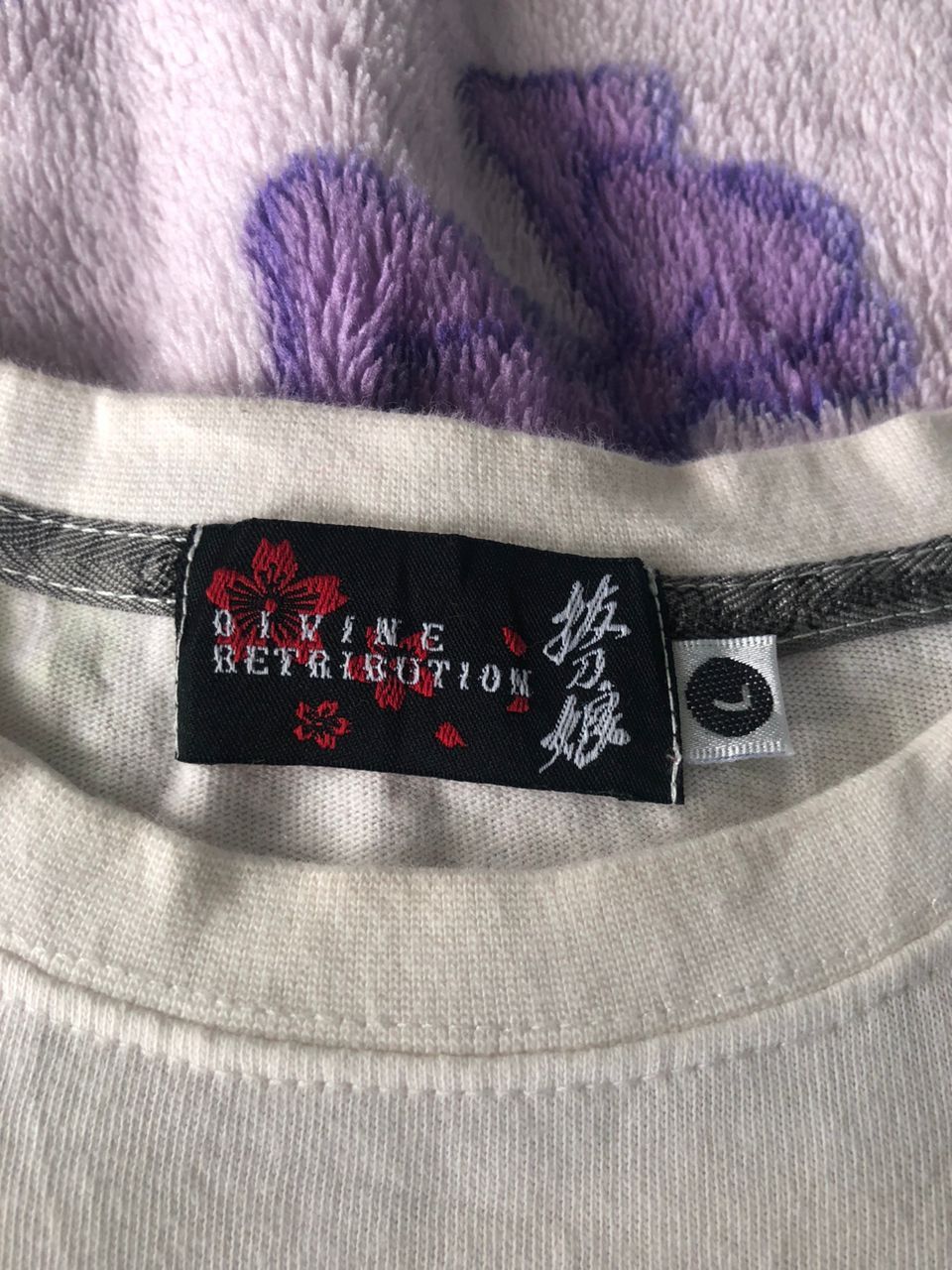 Japanese Brand Vintage Sukajan Divine Retribution Samurai Girl Size US M / EU 48-50 / 2 - 12 Thumbnail
