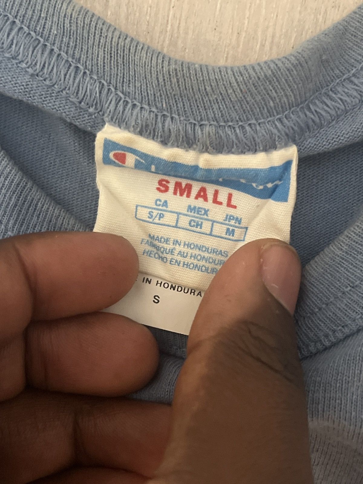 Champion Blue Champion Shirt Size US S / EU 44-46 / 1 - 2 Thumbnail