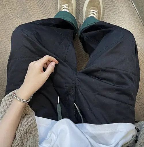 Japanese Brand Hadate x Genji Outdoor retro fashion loose quilted pants Size US 34 / EU 50 - 5 Thumbnail