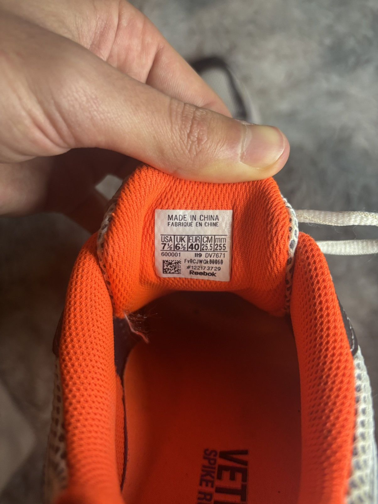 Vetements VETEMENTS x Reebok SPIKE RUNNER 200 Size US 7.5 / EU 40-41 - 5 Thumbnail