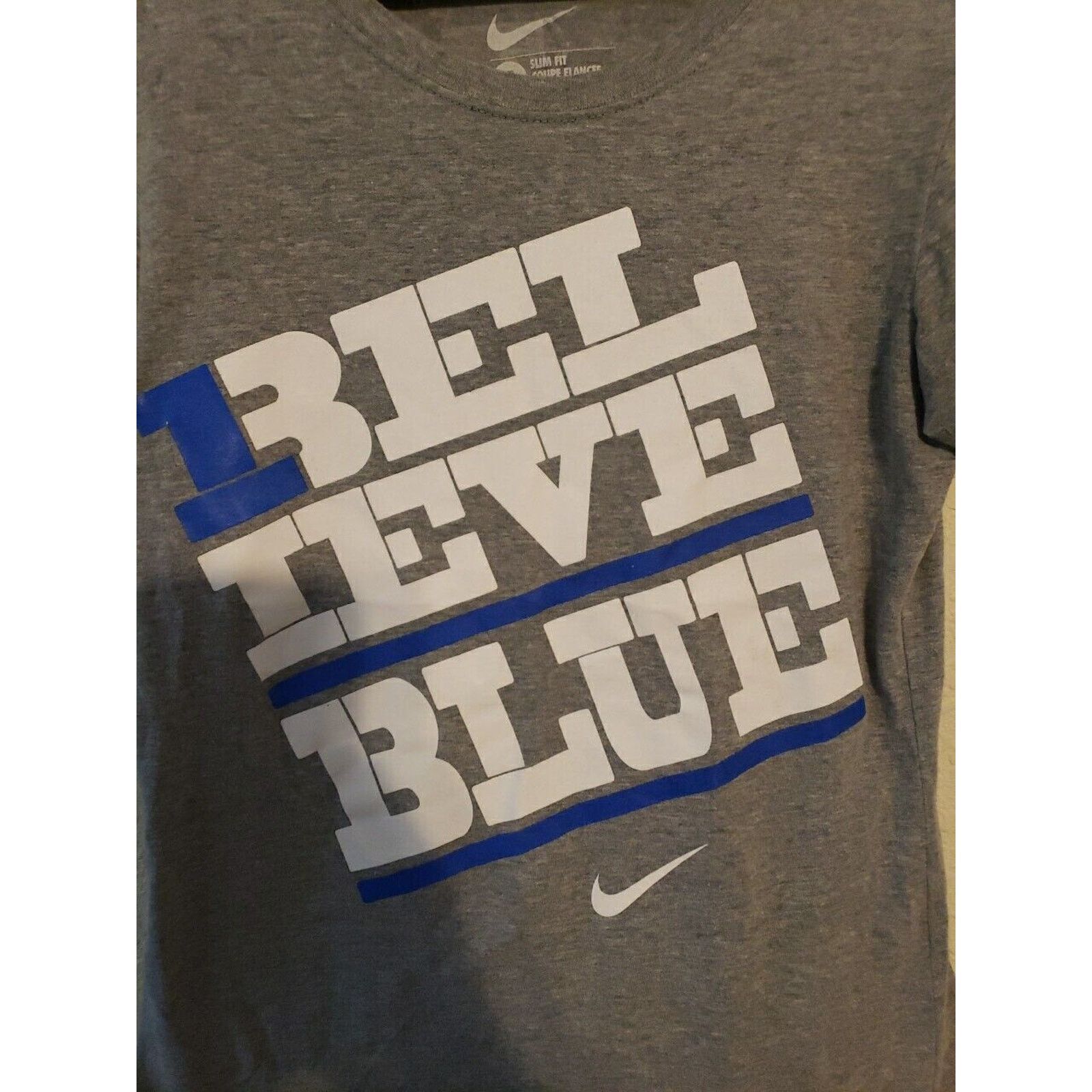 Nike Nike University Of Kentucky gray Women's Shirt Size SMALL Size S / US 4 / IT 40 - 2 Thumbnail