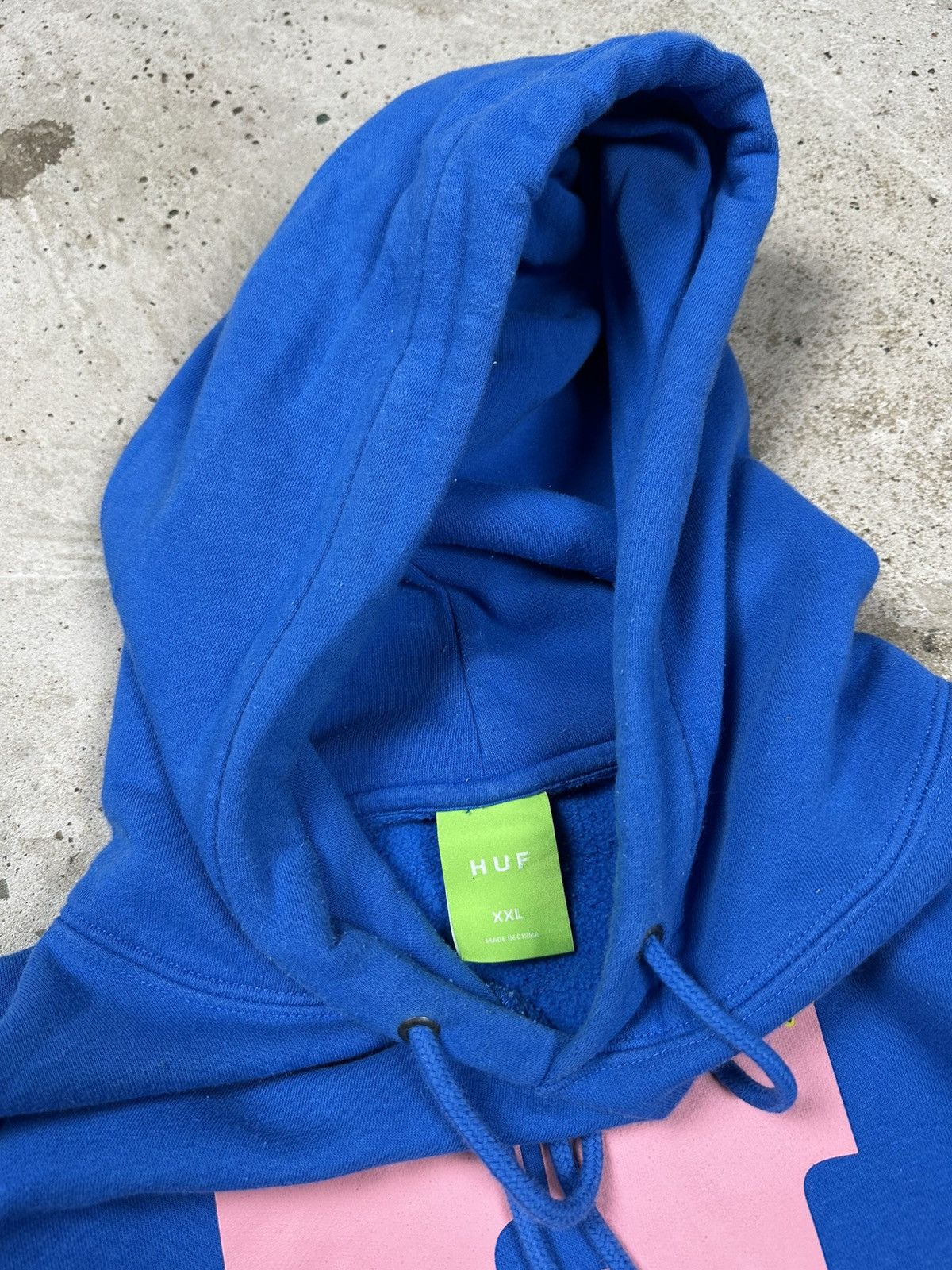 Huf HUF Cereal Killer Blue Hoodie Sweatshirt Big Logo Size US XXL / EU 58 / 5 - 10 Thumbnail