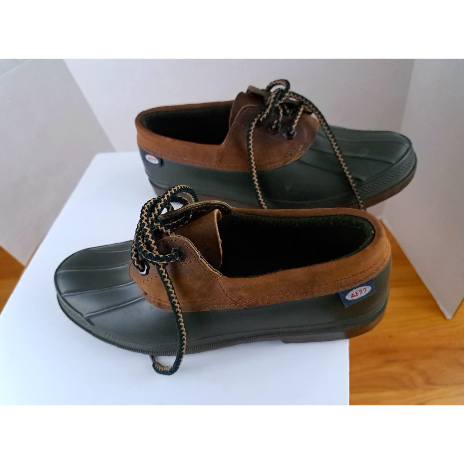 Vintage VINTAGE Kamik Woman Ankle Duck Boots Boot Green Canada 8 M Women Rain Boot Leather US 8 UK 6 Shoes Size US 6 / IT 36 - 4 Thumbnail