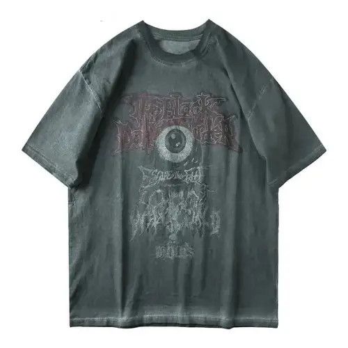 Other 90s Evil Eye Oversized Printed Vintage T Shirt Size US M / EU 48-50 / 2 - 1 Thumbnail