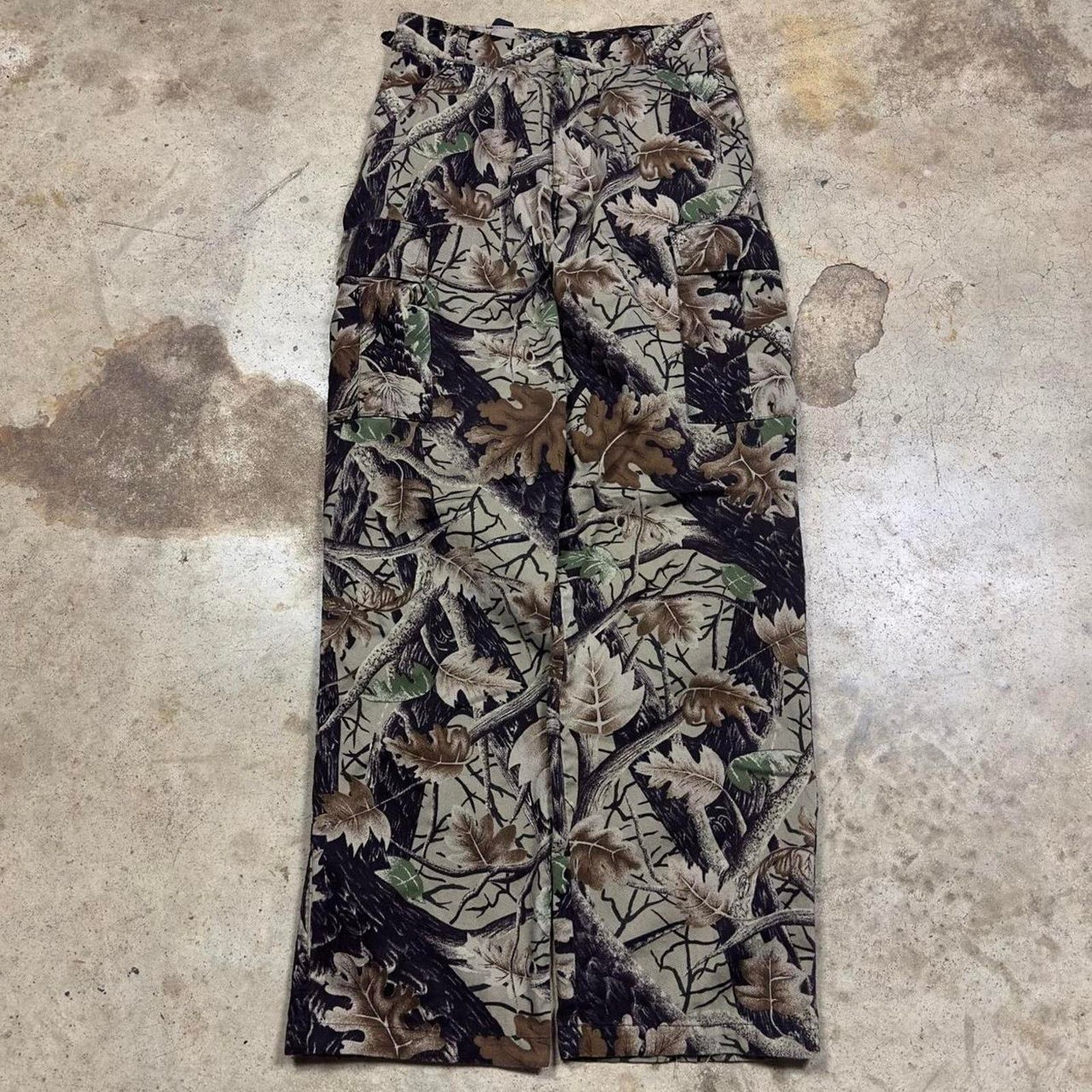 Mossy Oaks × Realtree Y2K Camouflage RealTree MossyOak Baggy Cargo Pants Size US 30 / EU 46 - 1 Thumbnail