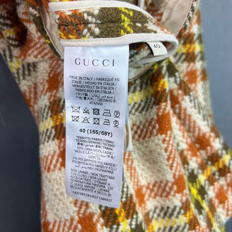 Gucci GucciPlaid color block knitted short skirt 2503-Nextarrow Size 26" / US 2 / IT 38 - 4 Thumbnail