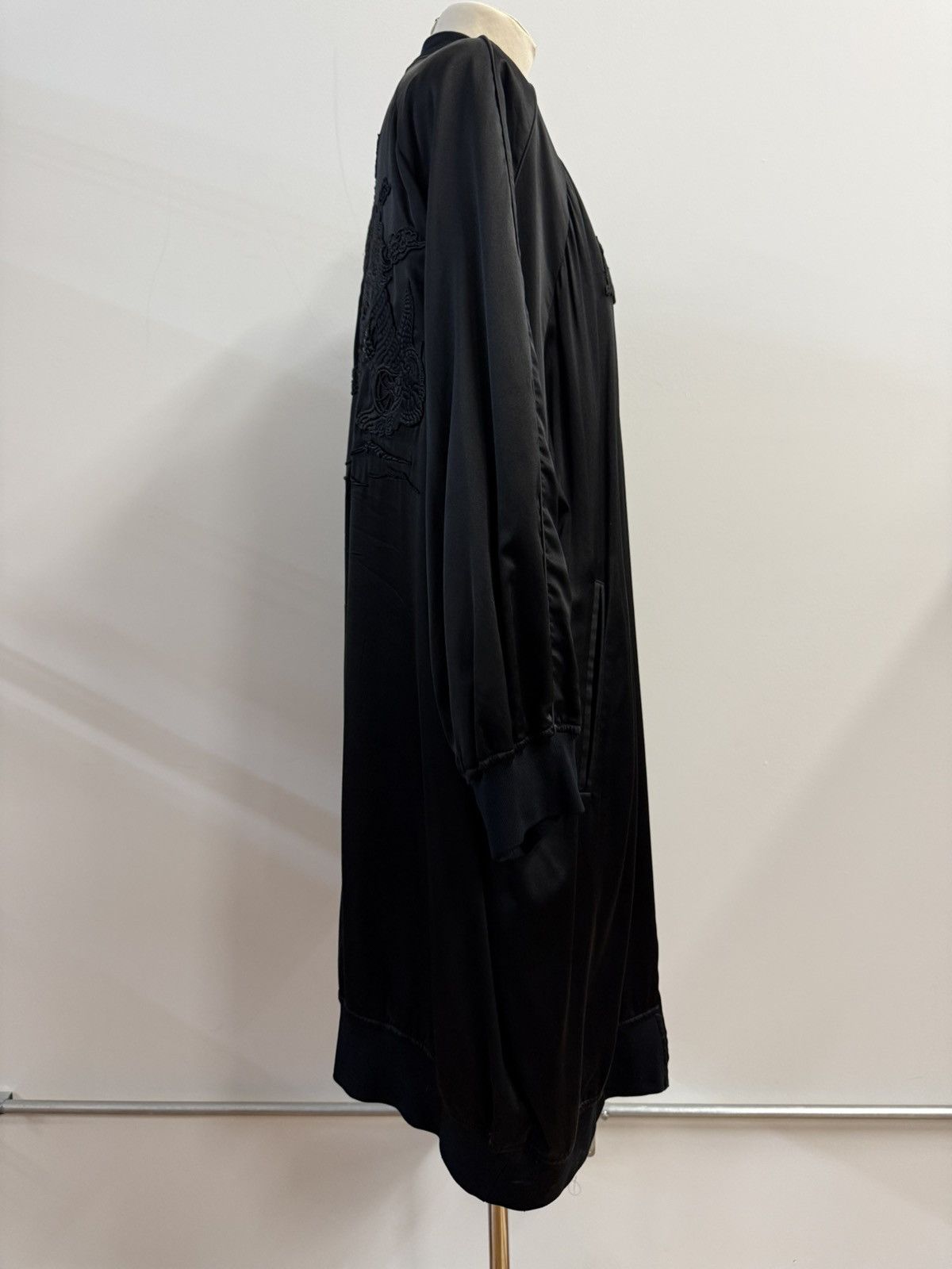 Noir Kei Ninomiya Noir Kei Ninomiya-Dragon Embroidery Silk Reversible Bomber Size S / US 4 / IT 40 - 2 Thumbnail