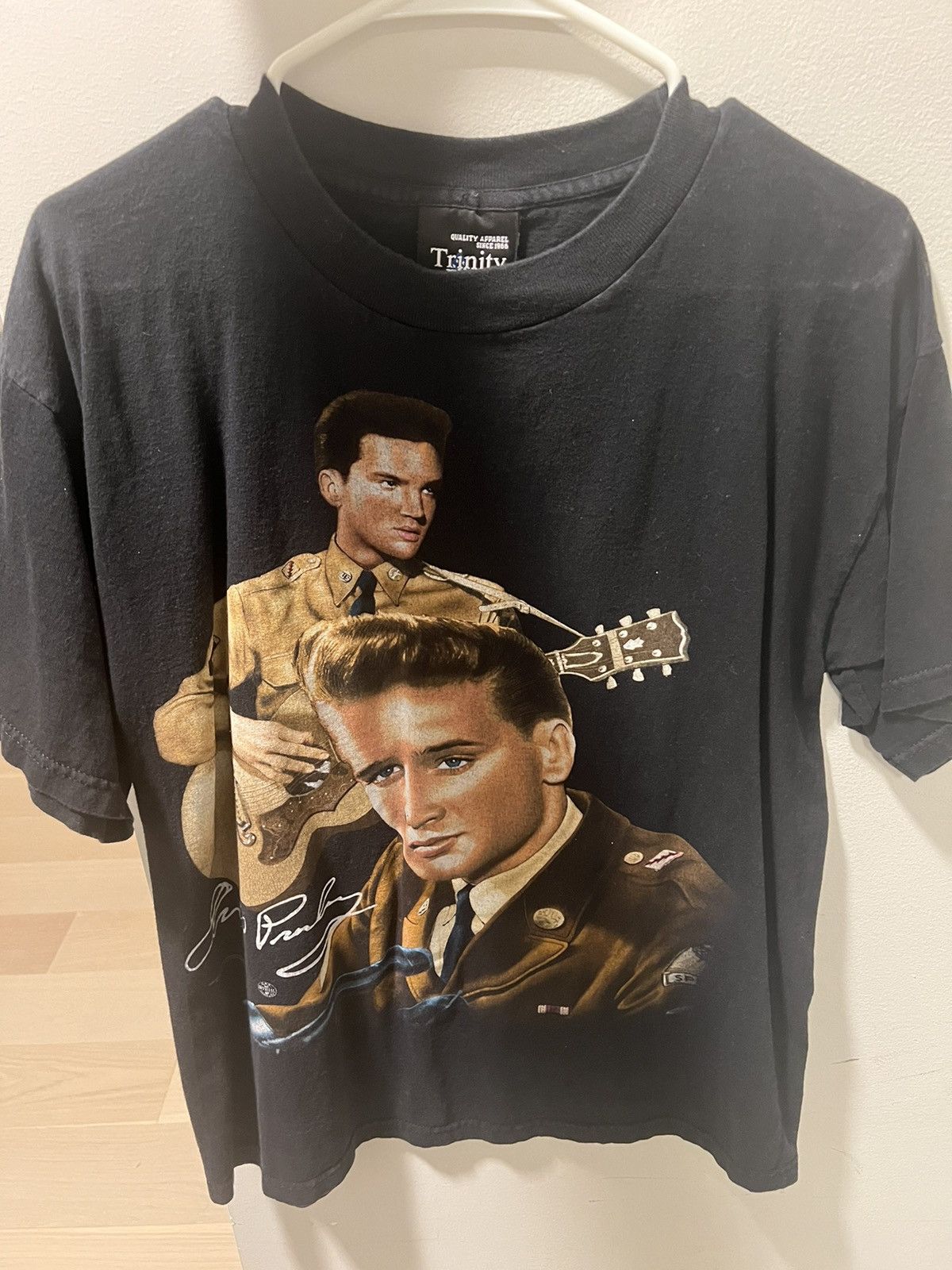 Vintage Vintage Elvis Presley Tee Size US L / EU 52-54 / 3 - 1 Thumbnail