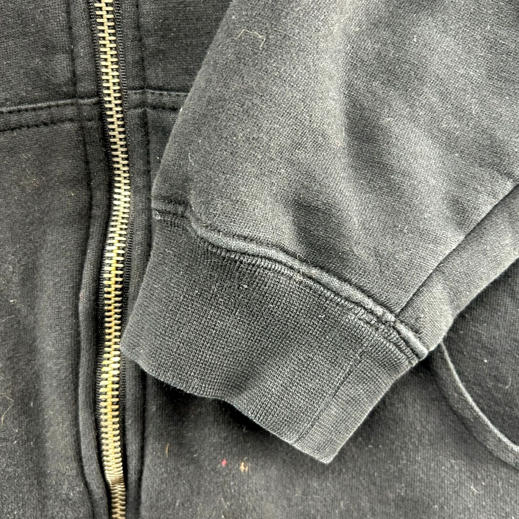 Quiksilver VINTAGE Quicksilver Hoodie Mens L Black Full Zip Sherpa Lined Park City Utah Y2K Size US L / EU 52-54 / 3 - 6 Thumbnail