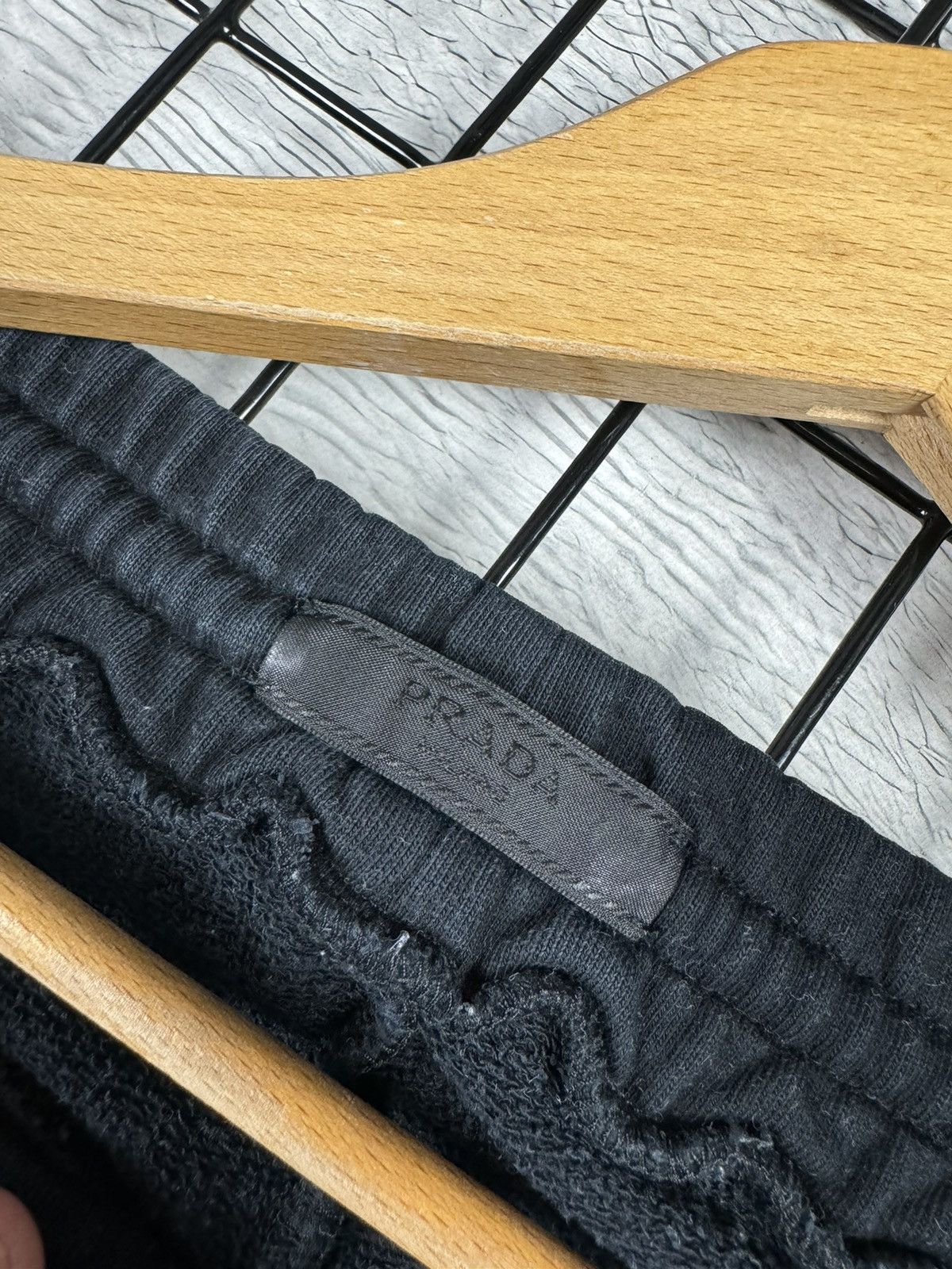 Prada × Vintage PRADA Red tab joggers sweatpants Black oldmoney XS size Size US 30 / EU 46 - 7 Thumbnail