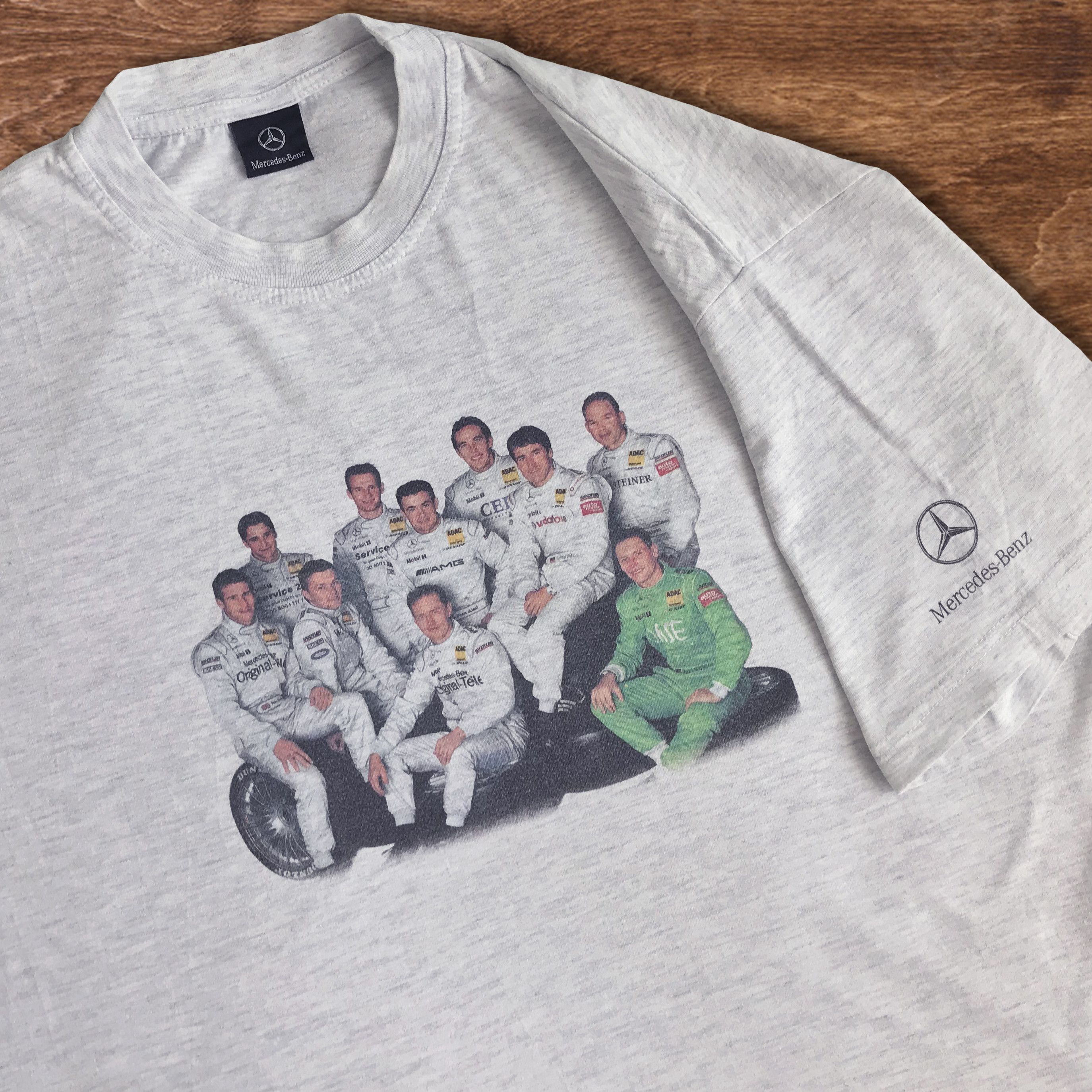 Mercedes-Benz Vintage Y2K MERCEDES BENZ T shirt Formula OneTee MotorSport Size US L / EU 52-54 / 3 - 2 Thumbnail