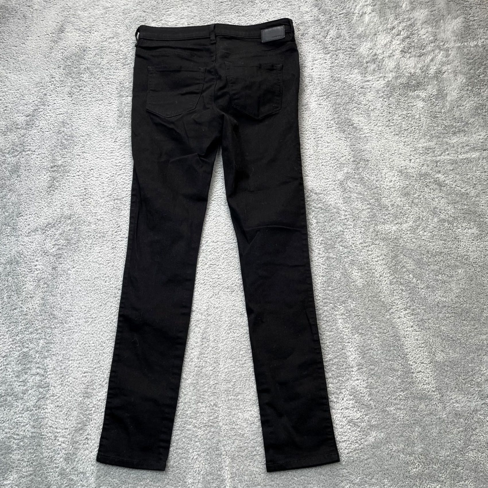 Diesel Diesel Jeans Mens 30 Black Skinzee High Super Slim Skinny Leg Denim Logo Cotton Jeans Size US 30 / EU 46 - 2 Thumbnail
